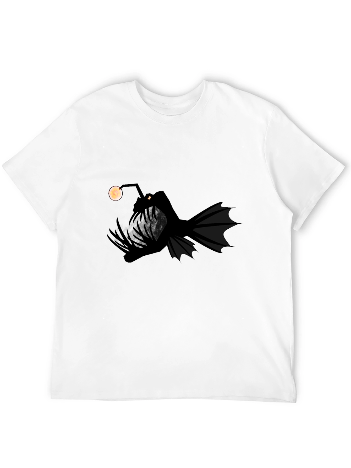 Anglerfish Graphic Tee - Dark Depths Design