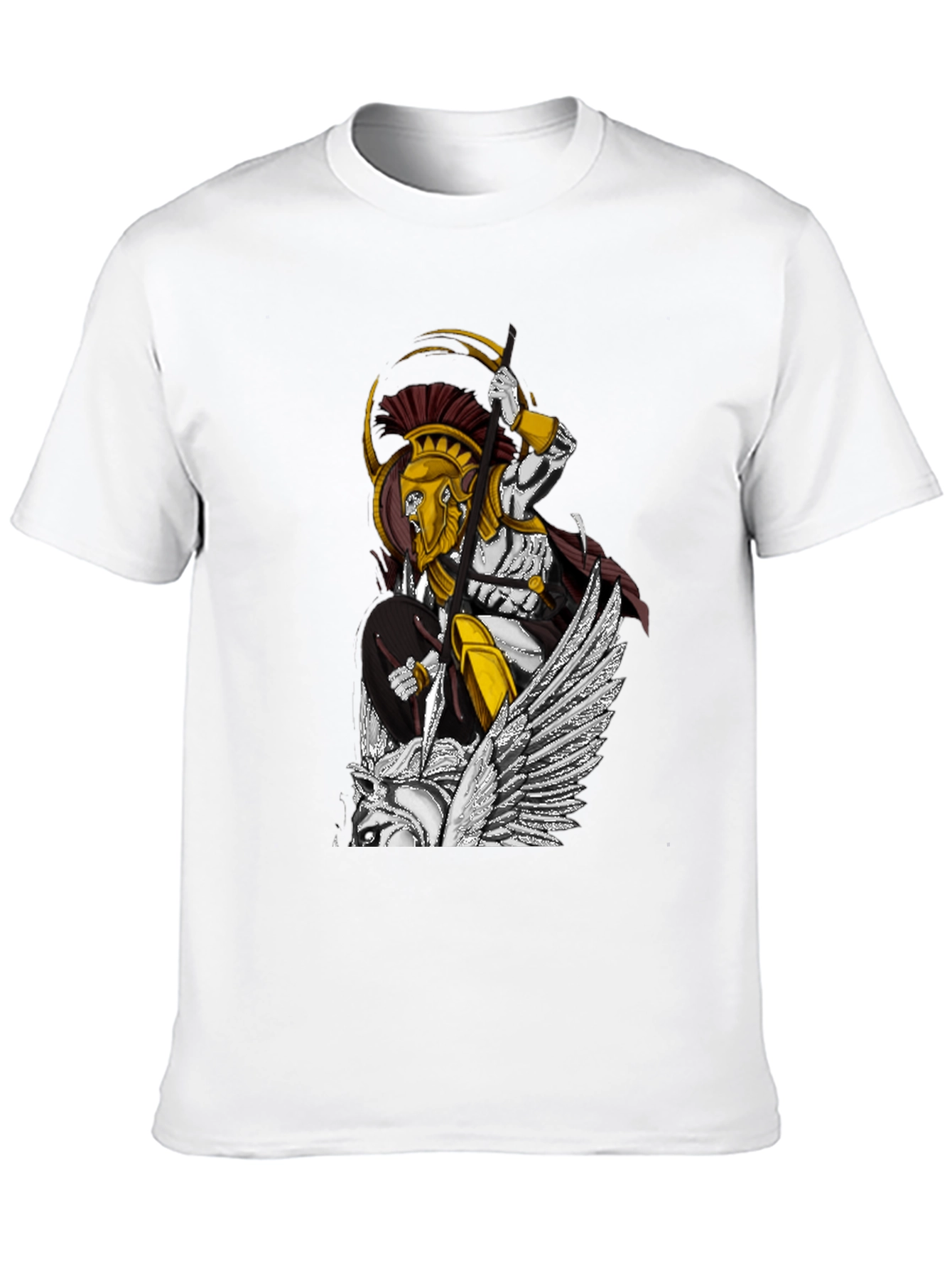 Spartan Warrior T-Shirt - Ancient Greek Design