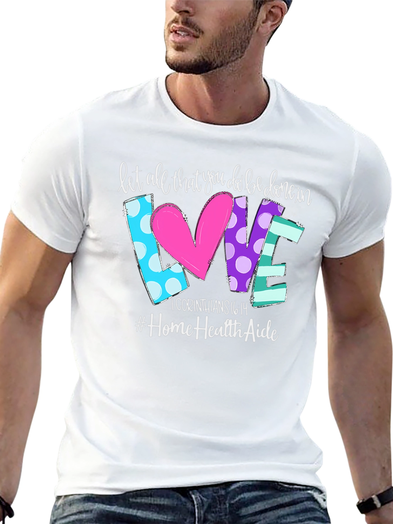 Love Home Health Aide T-Shirt