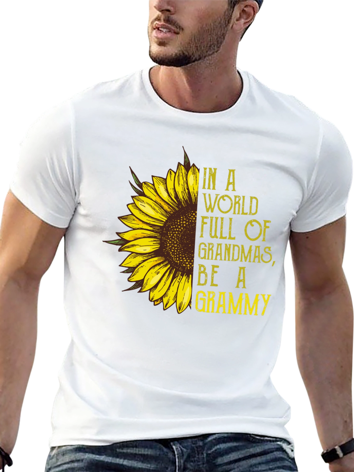 Sunflower Grammy T-Shirt - Grandma Gift Idea