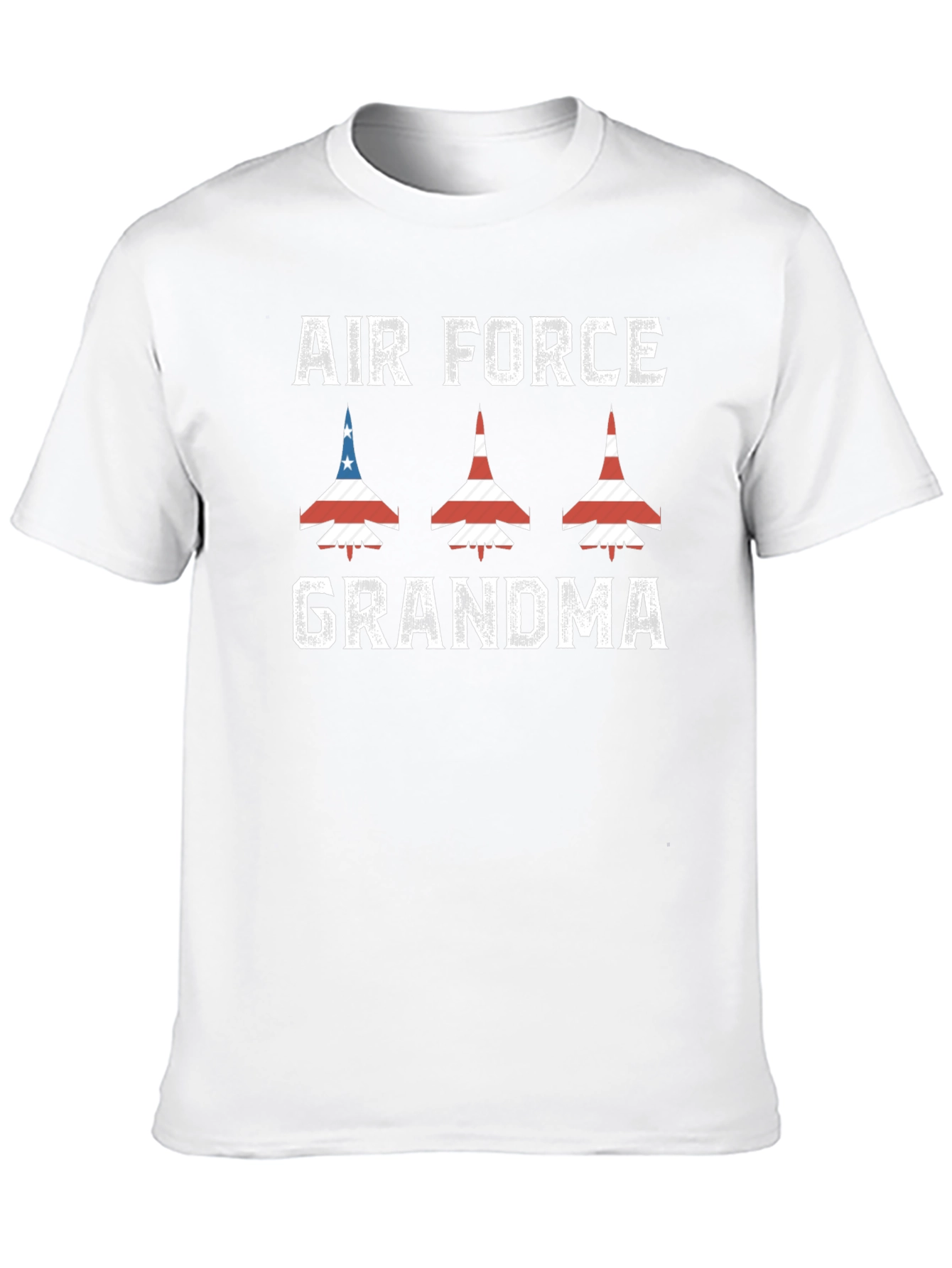 Air Force Grandma T-Shirt - Patriotic Design