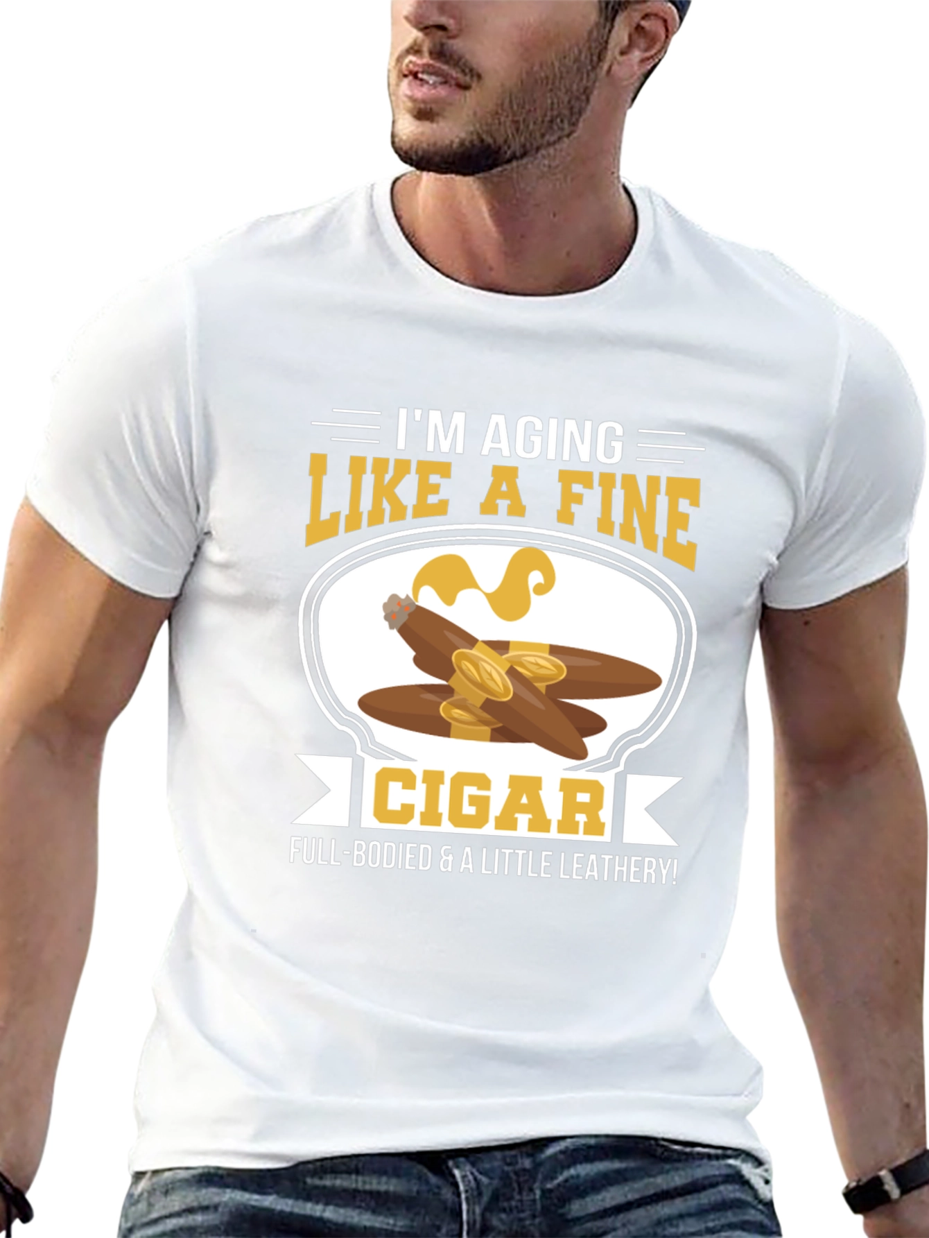 Aging Like a Fine Cigar Graphic Tee