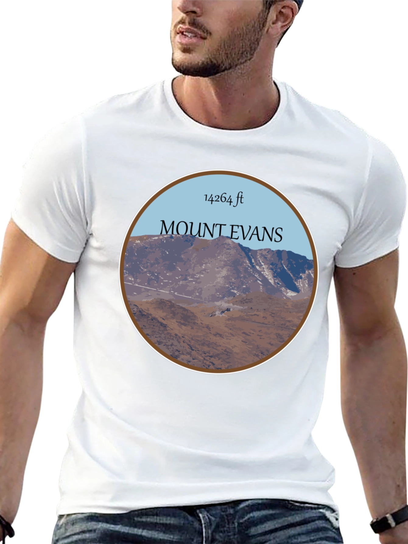 Mount Evans T-Shirt - 14264 ft Elevation