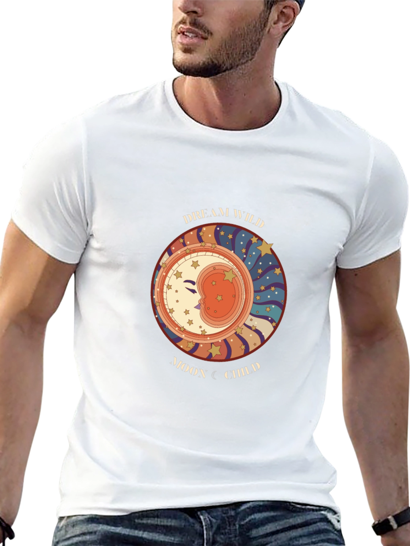 Dream Wild Moon Child Graphic Tee