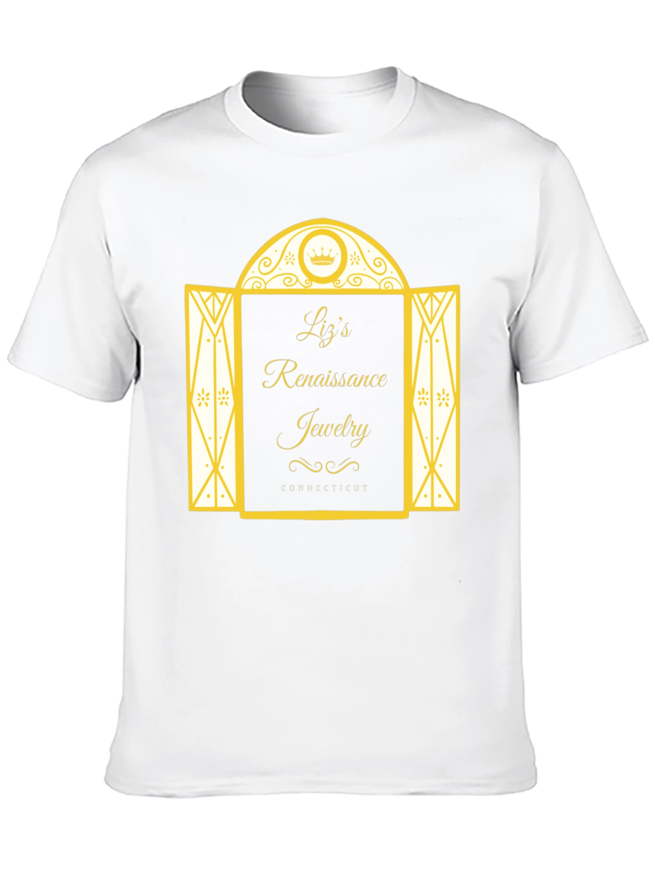 Lizs Renaissance Jewelry Black T-Shirt