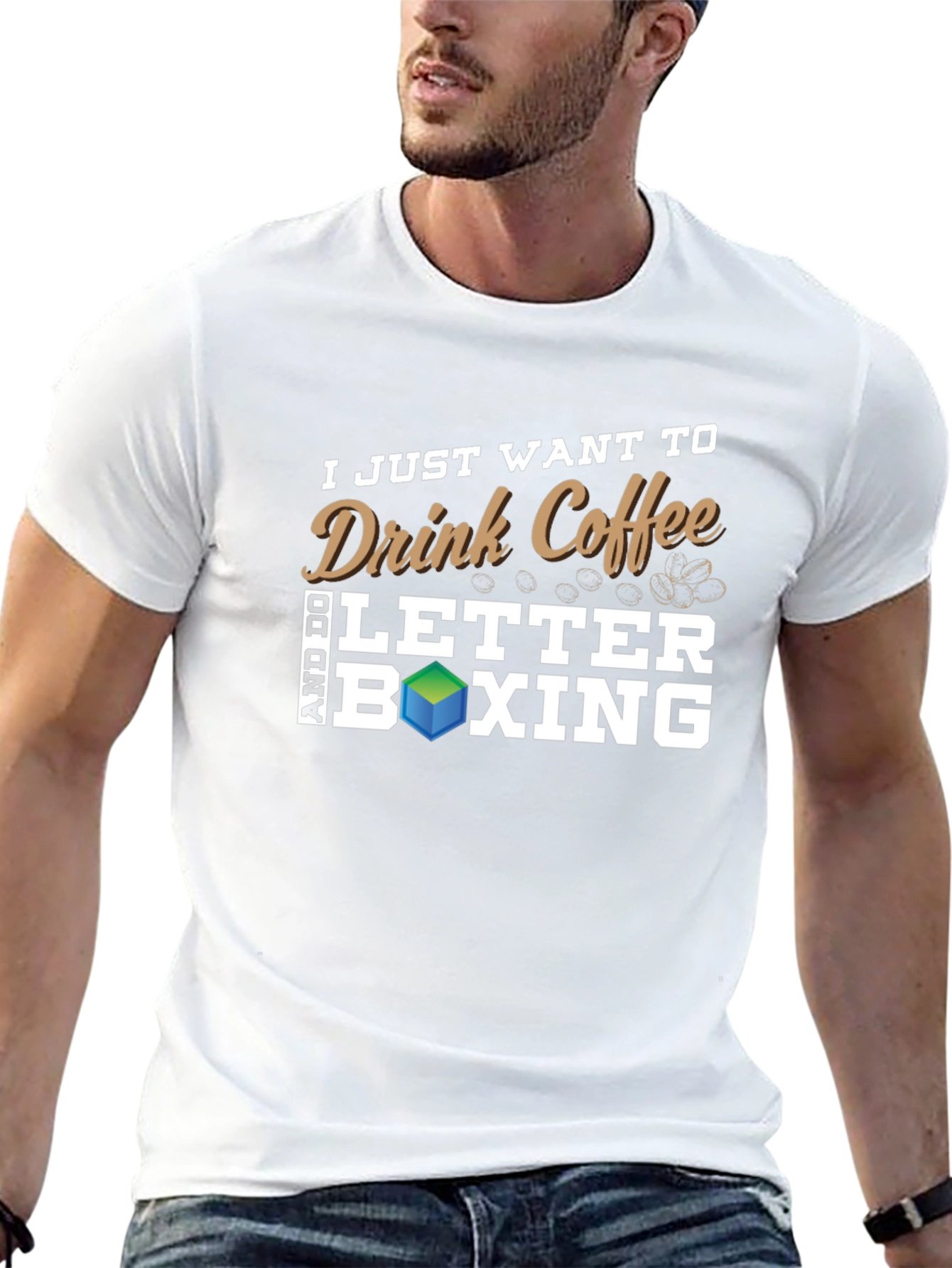 Coffee & Letterboxing Black T-Shirt