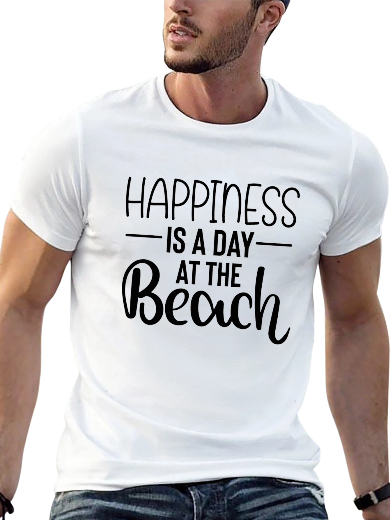 Happiness is a Day at the Beach T-Shirt