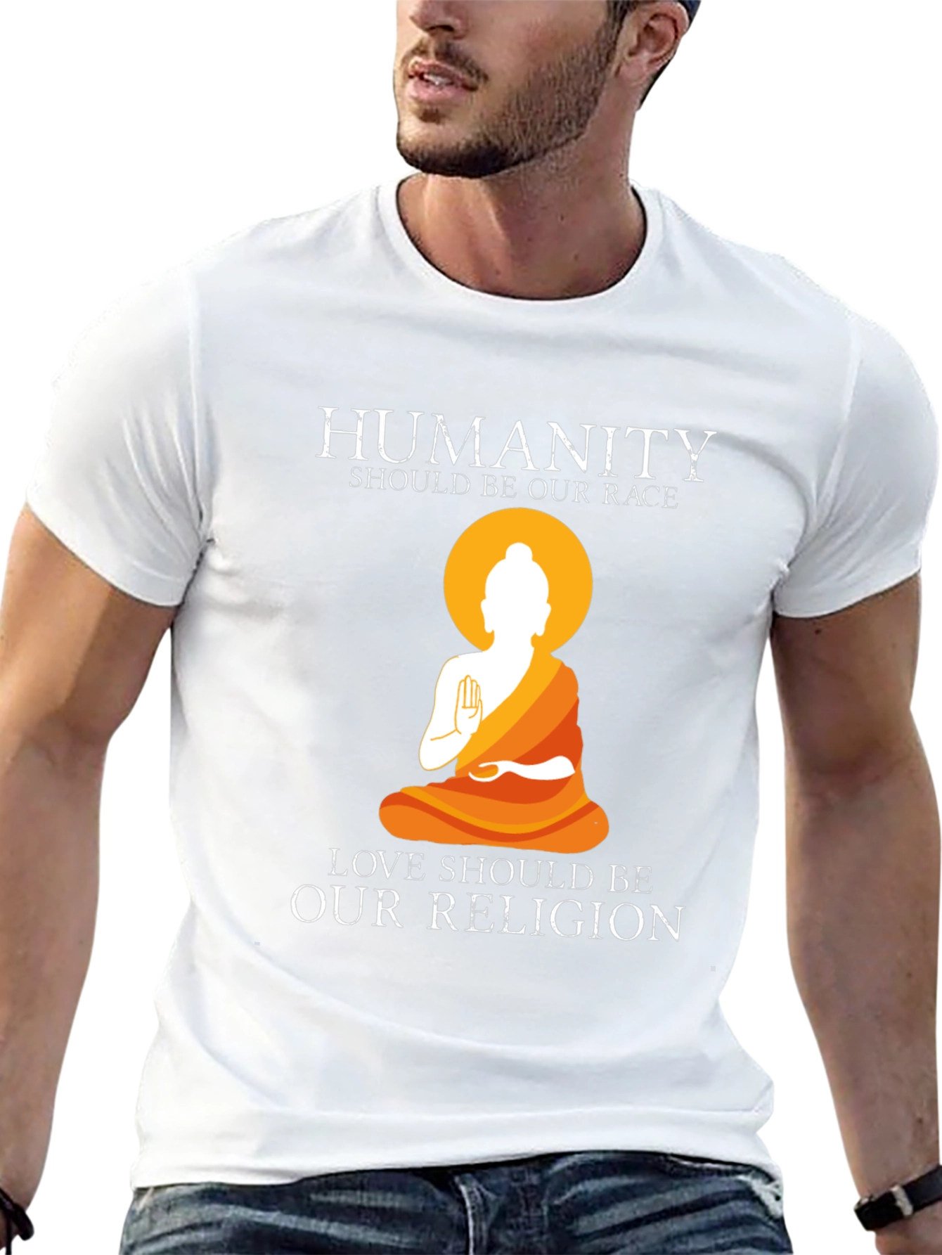 Humanity Race Religion Graphic Tee