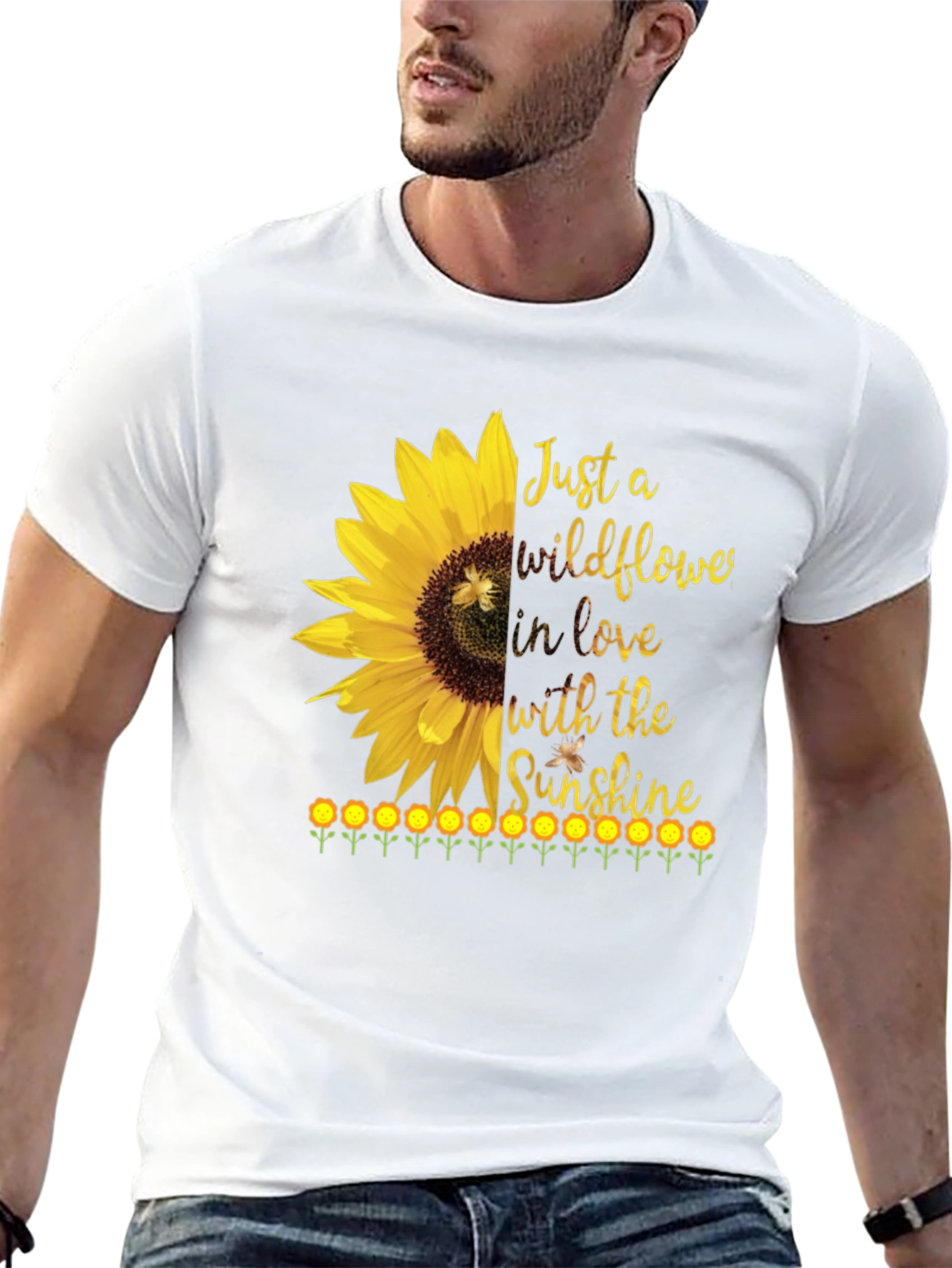 Wildflower Sunflower Graphic Tee