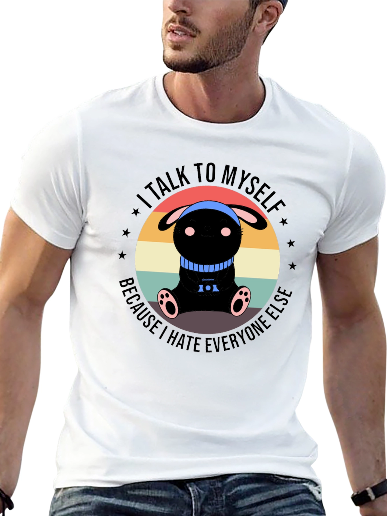 I Talk To Myself Graphic Tee
