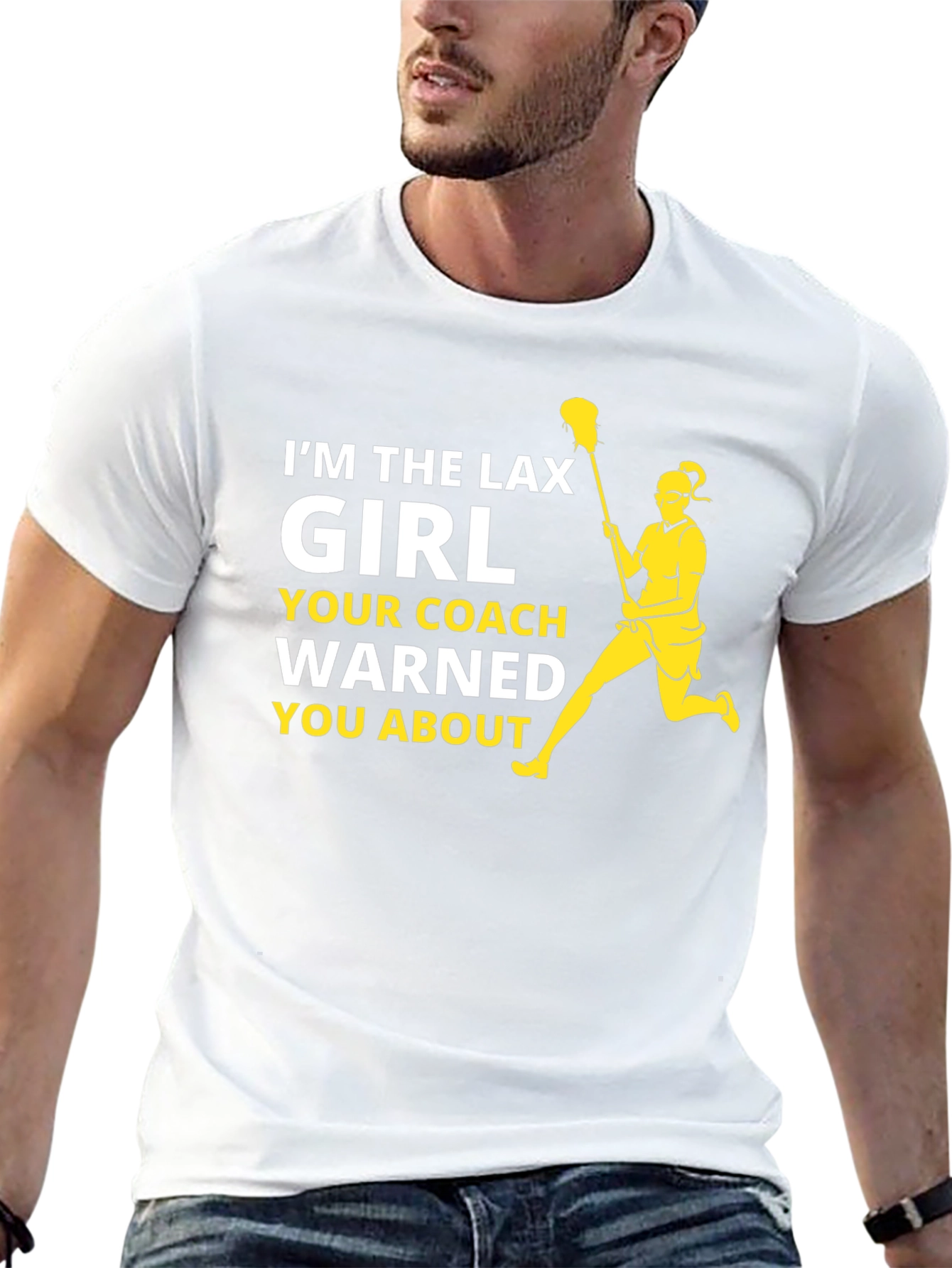 Im the Lax Girl T-Shirt - Lacrosse Player Tee
