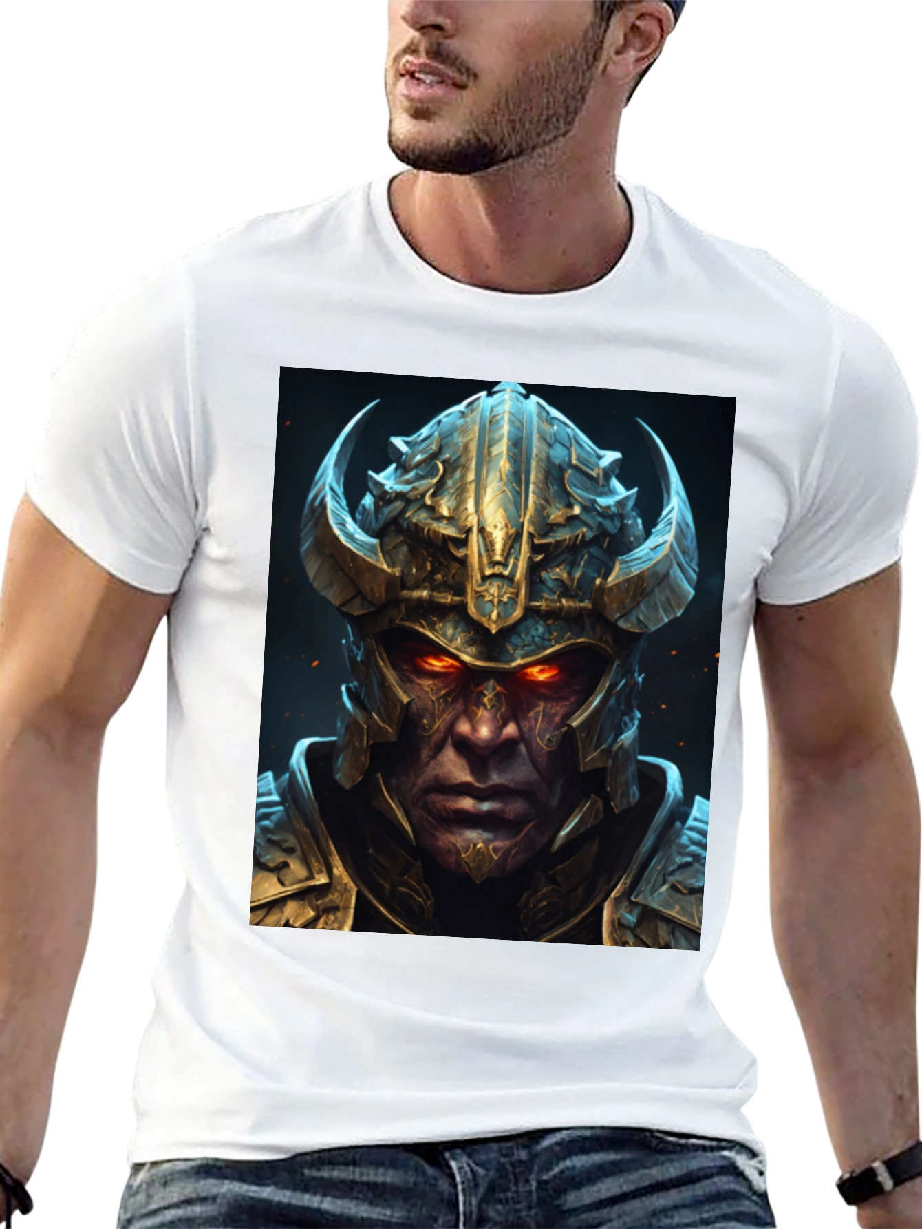 Warrior Helmet Graphic Tee