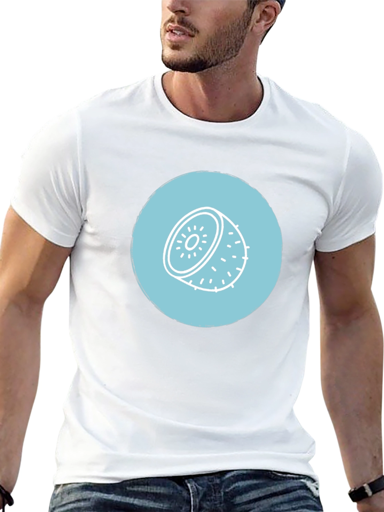 Kiwi Graphic T-Shirt - Soft Cotton Blend