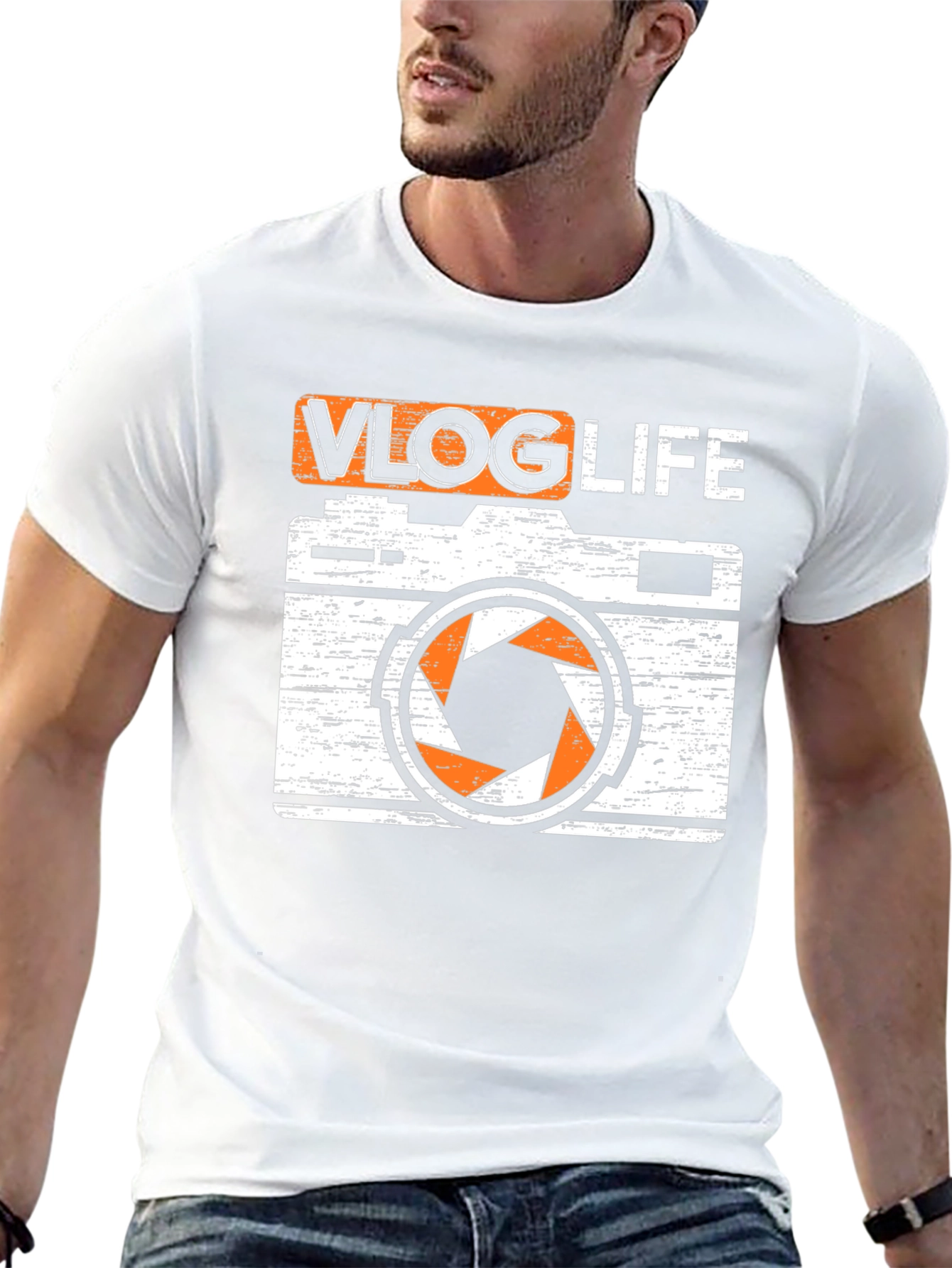 Vlog Life Camera T-Shirt
