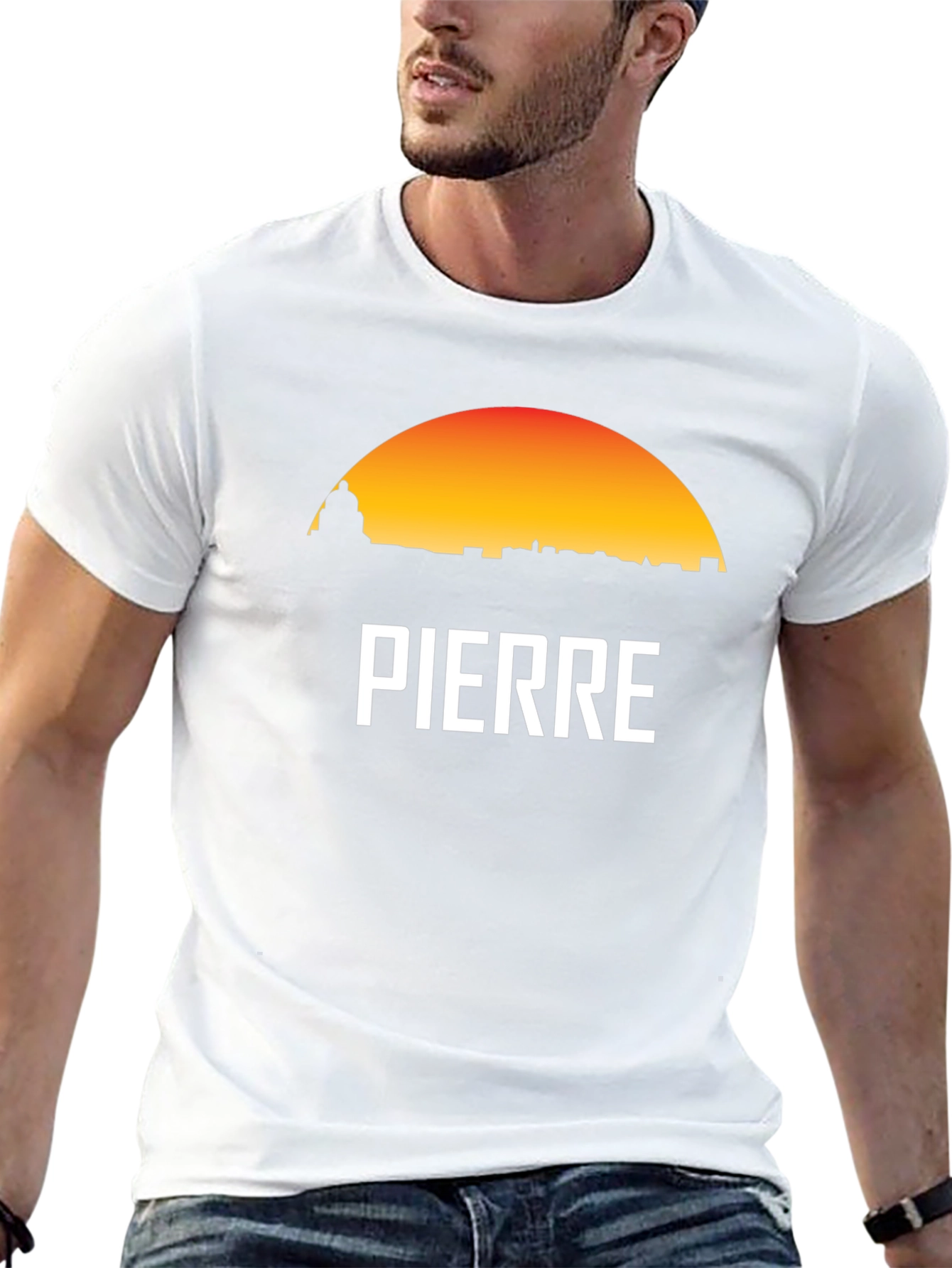 Pierre Silhouette T-Shirt - City Skyline