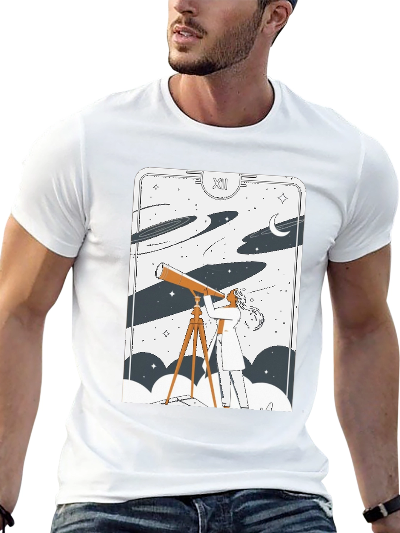 Cosmic Tarot Card T-Shirt