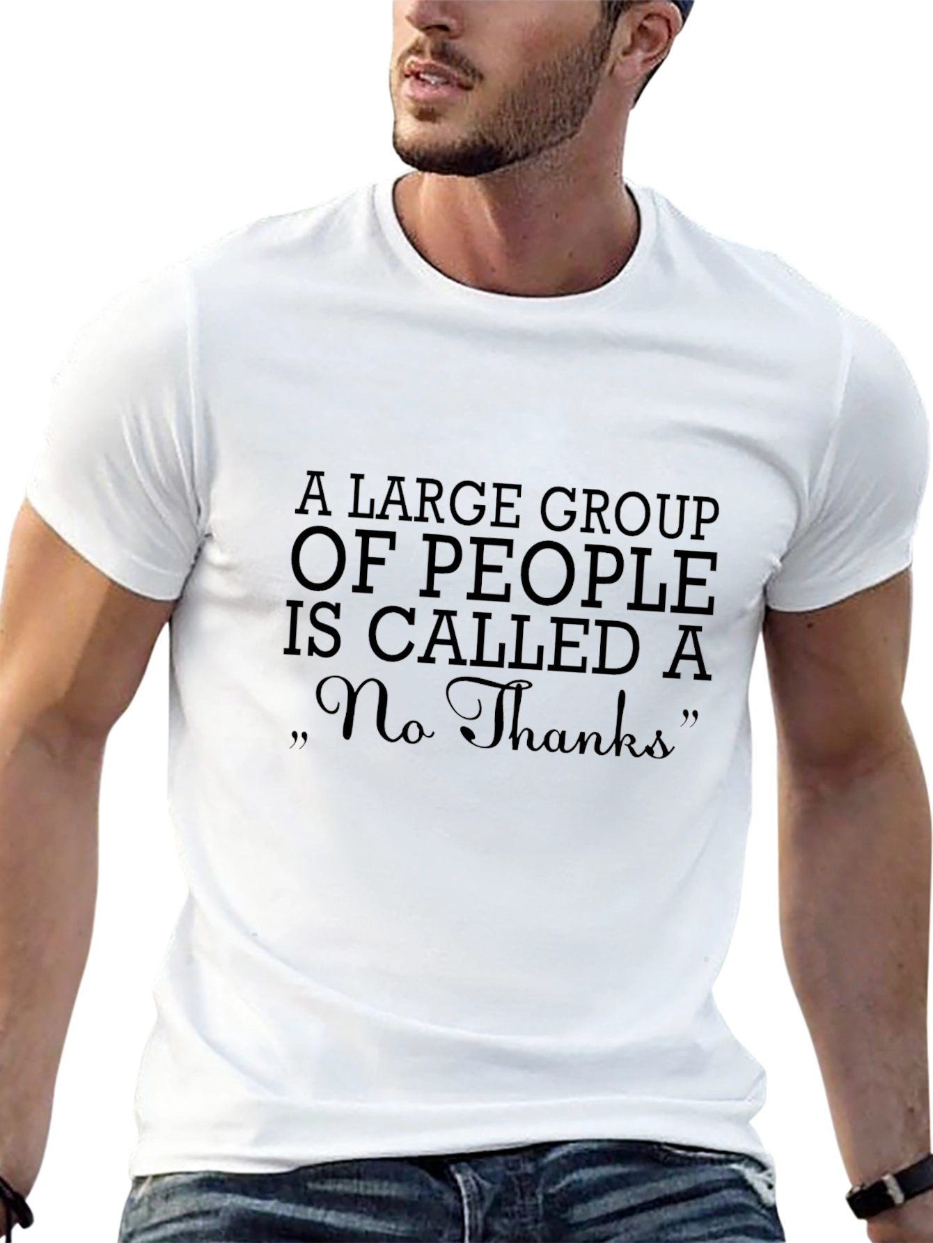 Funny No Thanks Sarcastic T-Shirt