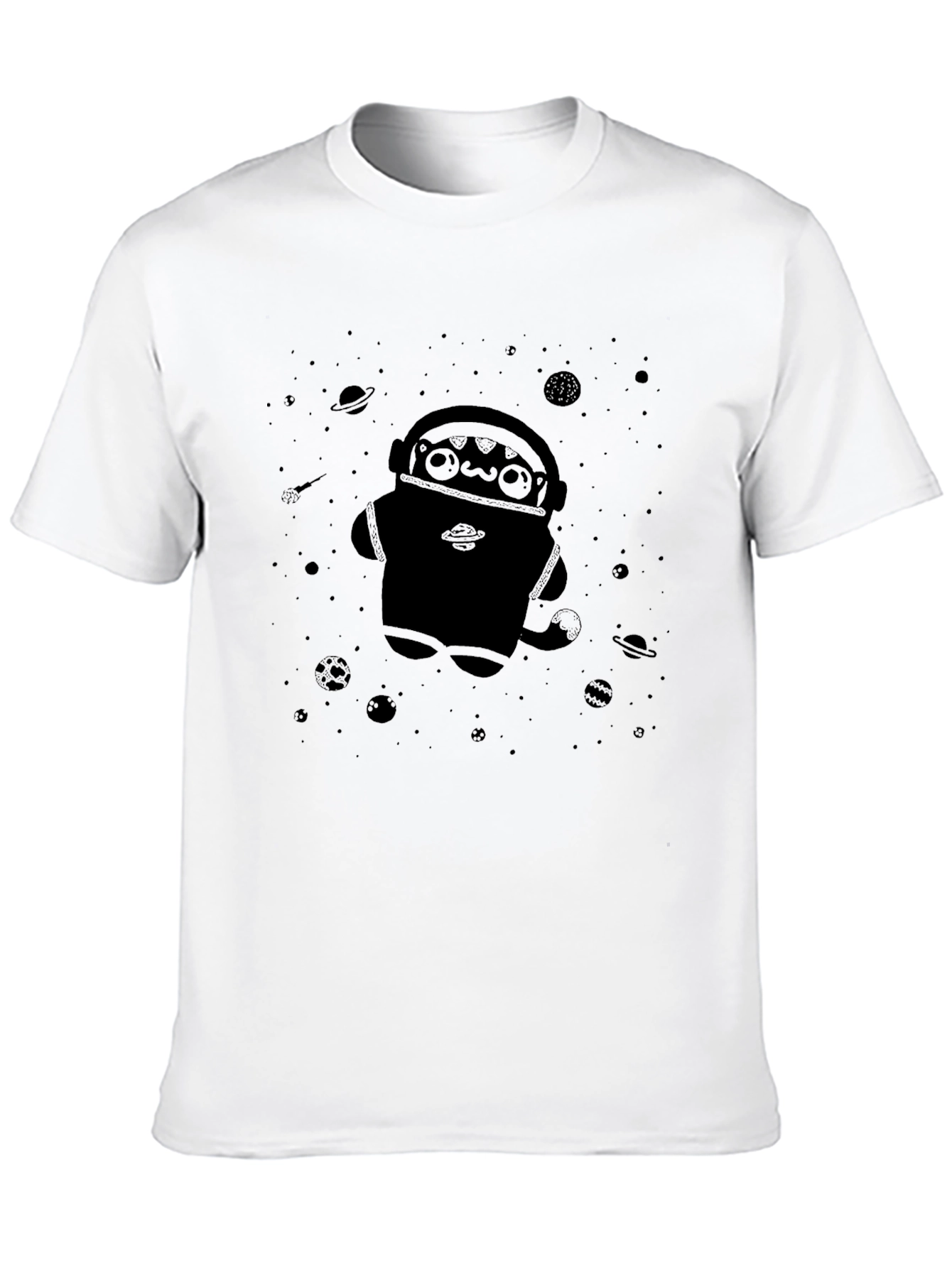 Astronaut Cat Space T-Shirt