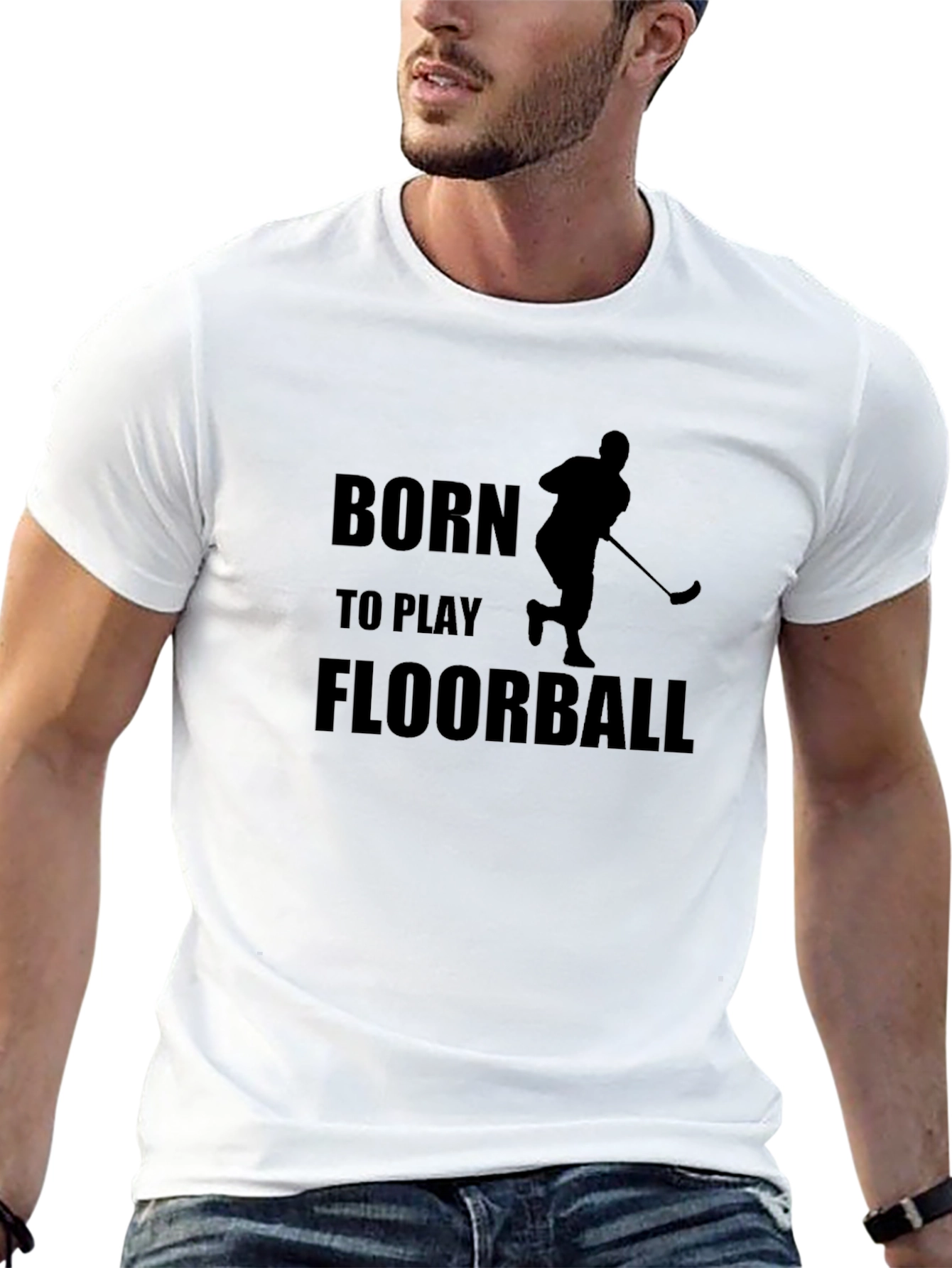 Born to Play Floorball T-Shirt