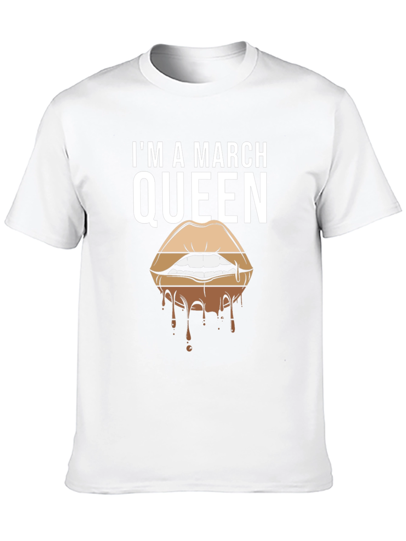 March Queen T-Shirt - Stylish Womens Graphic Tee