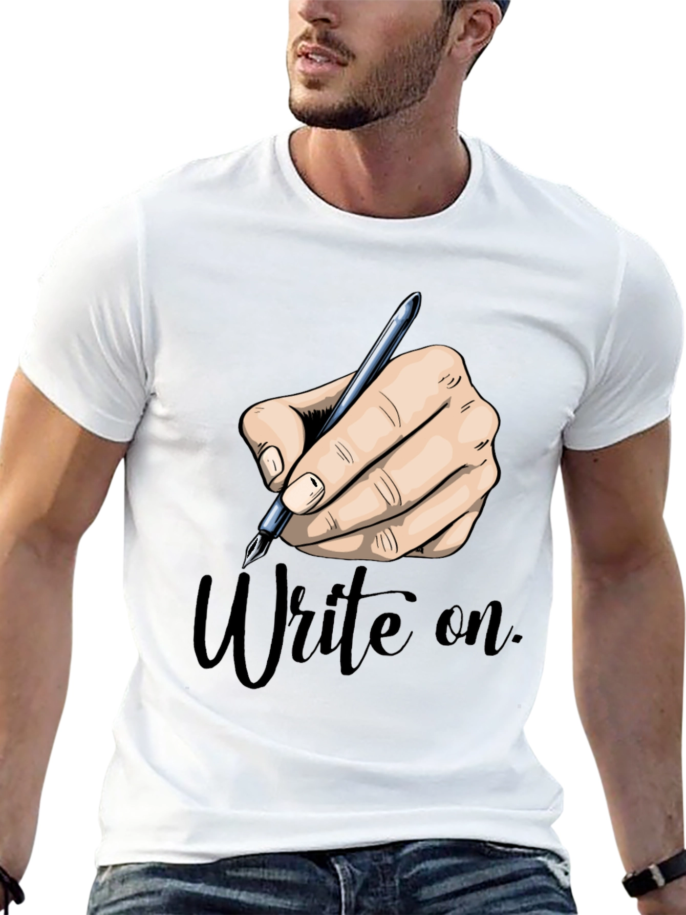 Write On Graphic T-Shirt