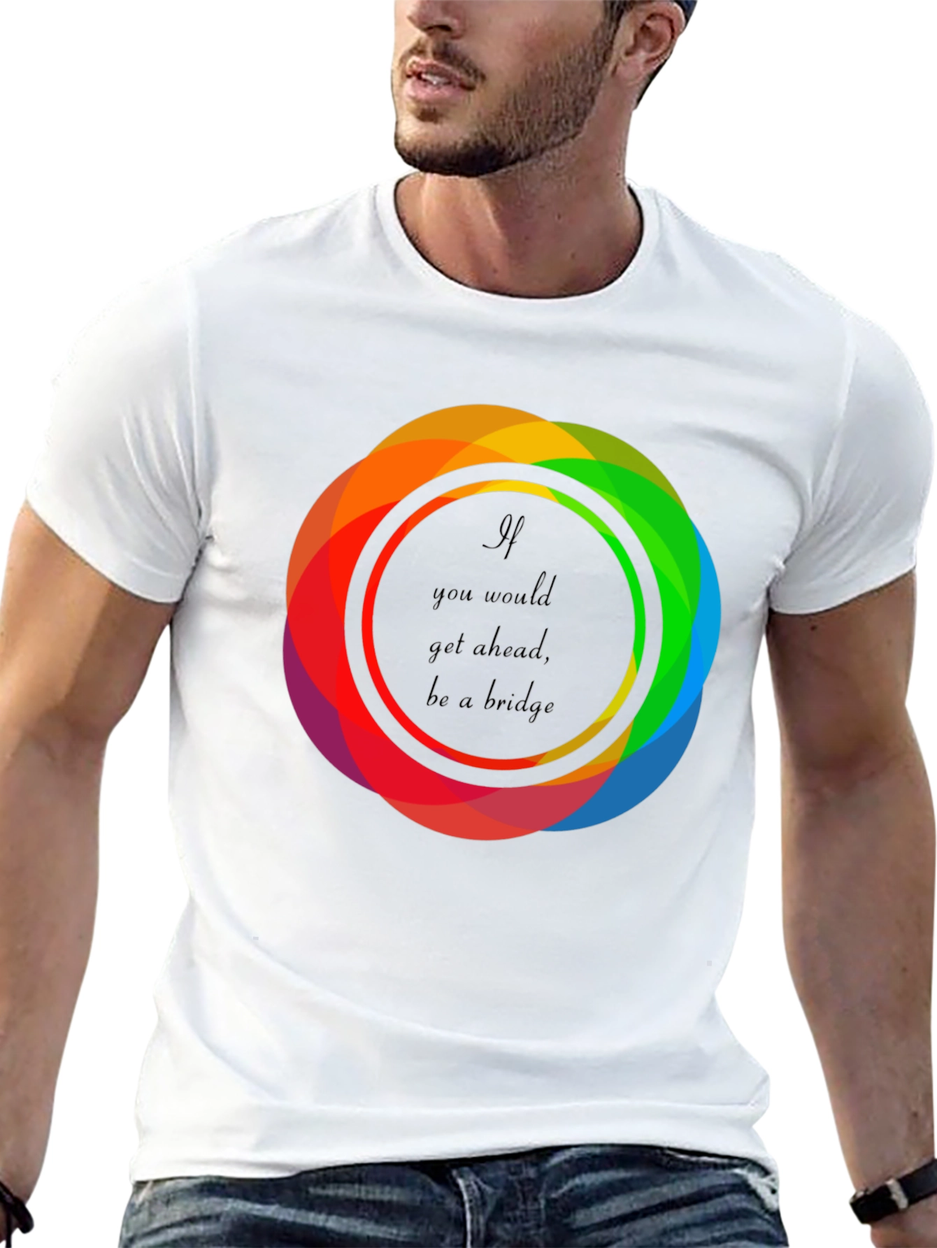 Inspiring Rainbow Bridge T-Shirt