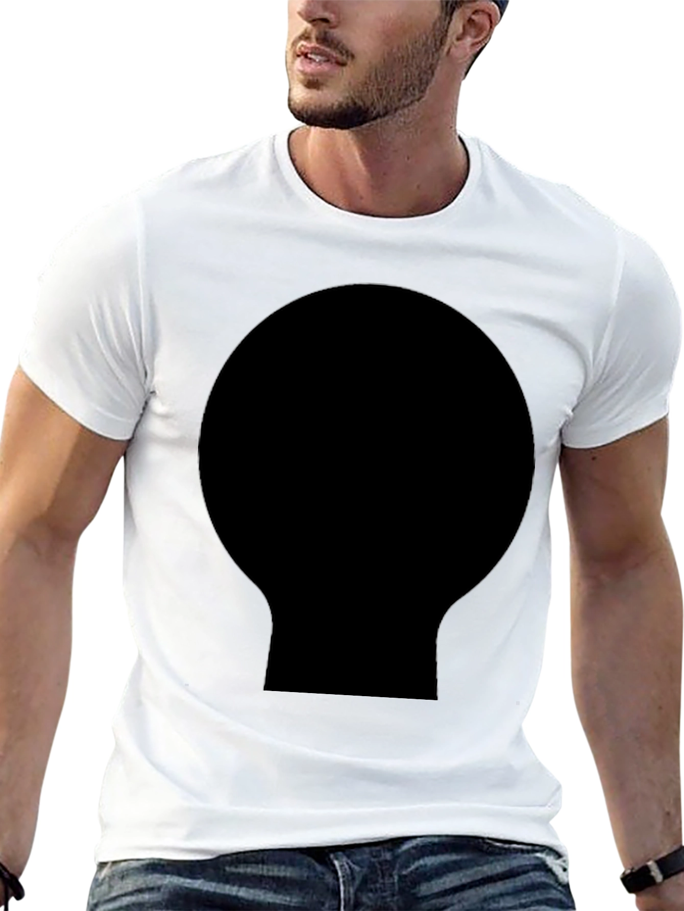 Mens Graphic Black T-Shirt