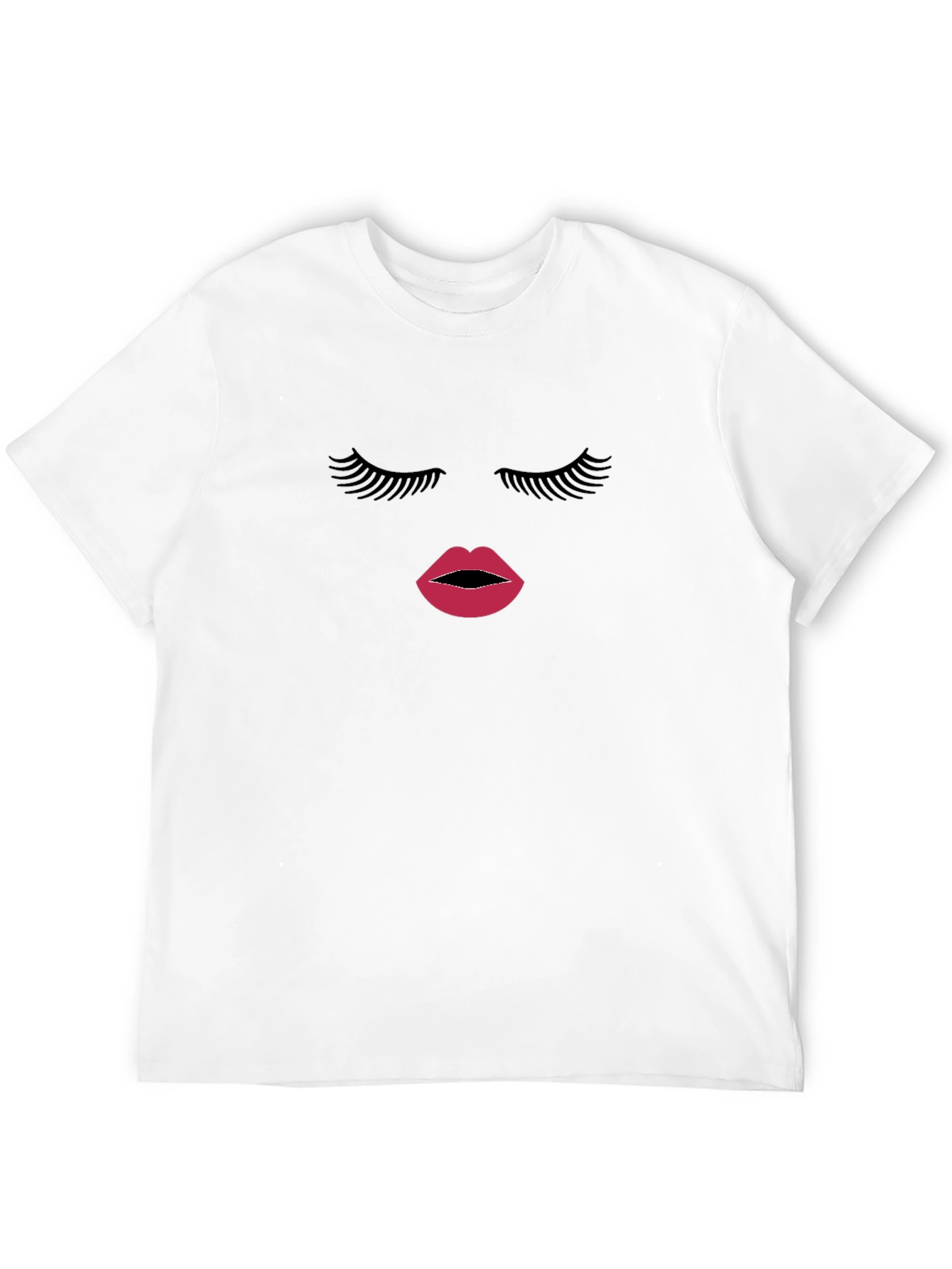 Eyelashes & Lips Graphic Tee