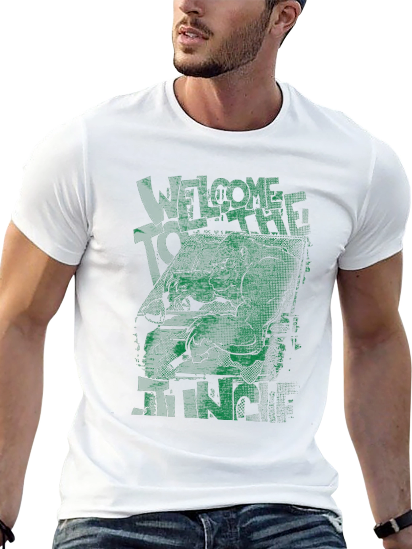 Welcome to the Jungle Graphic Tee - Black