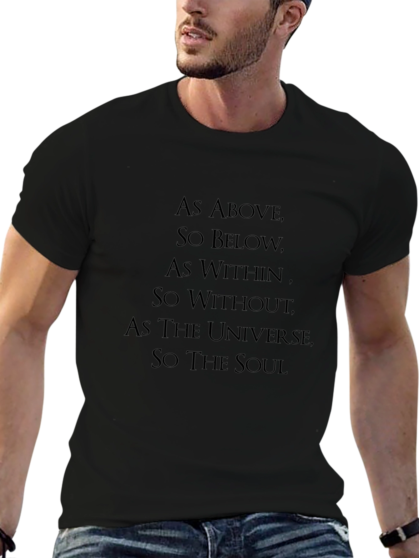 Esoteric Quote Graphic T-Shirt
