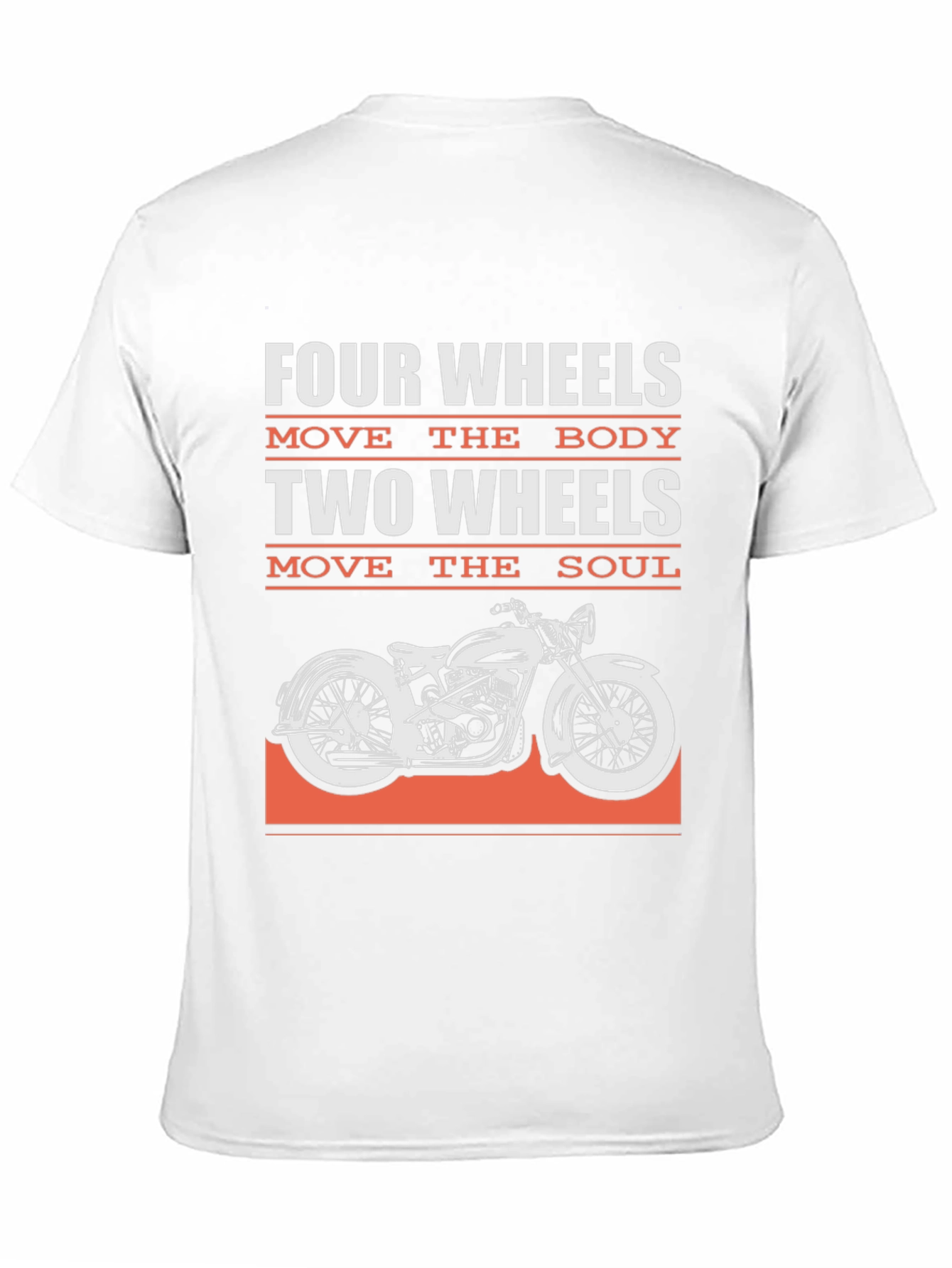 Two Wheels Move the Soul Graphic Tee