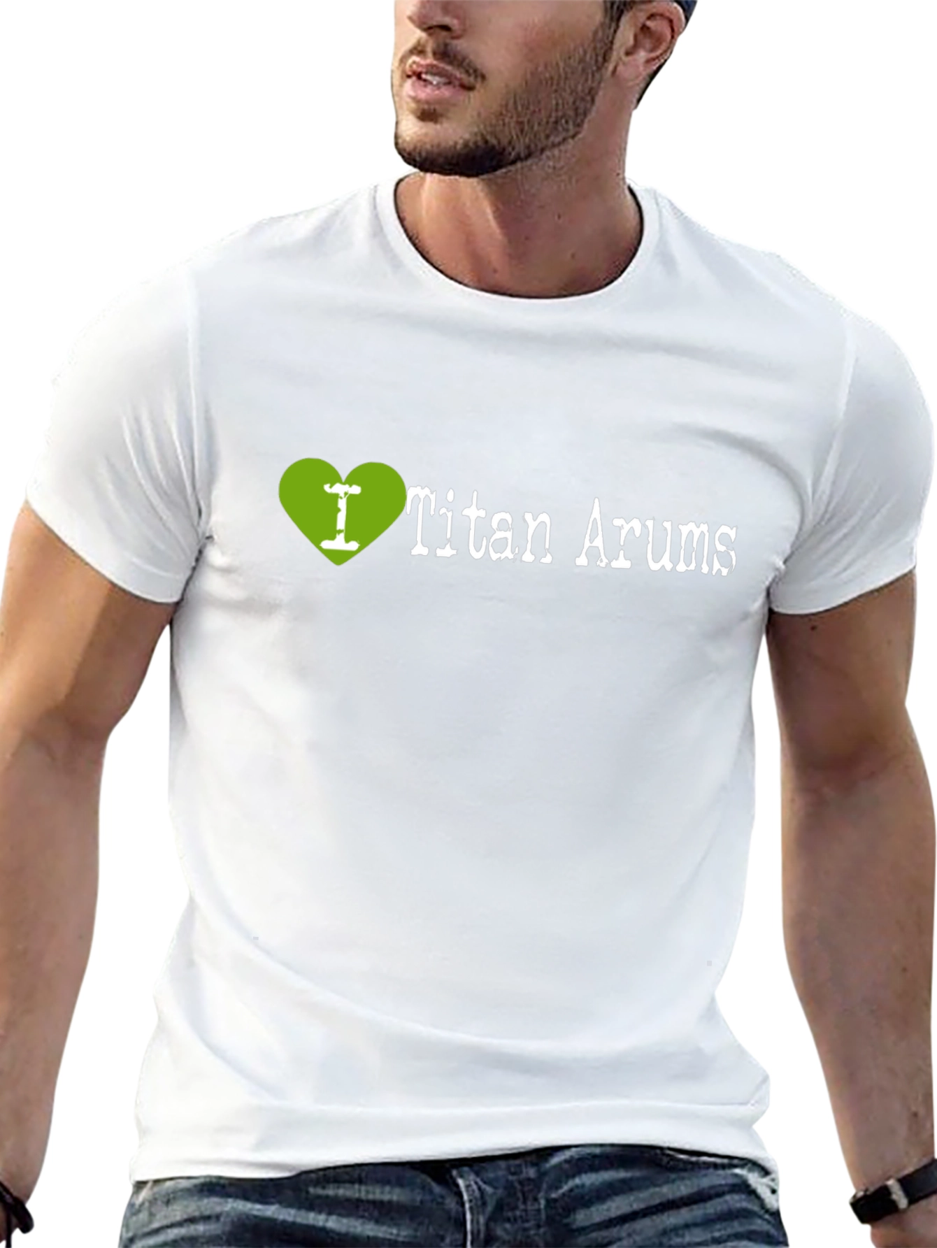 I Heart Titan Arums Black T-Shirt