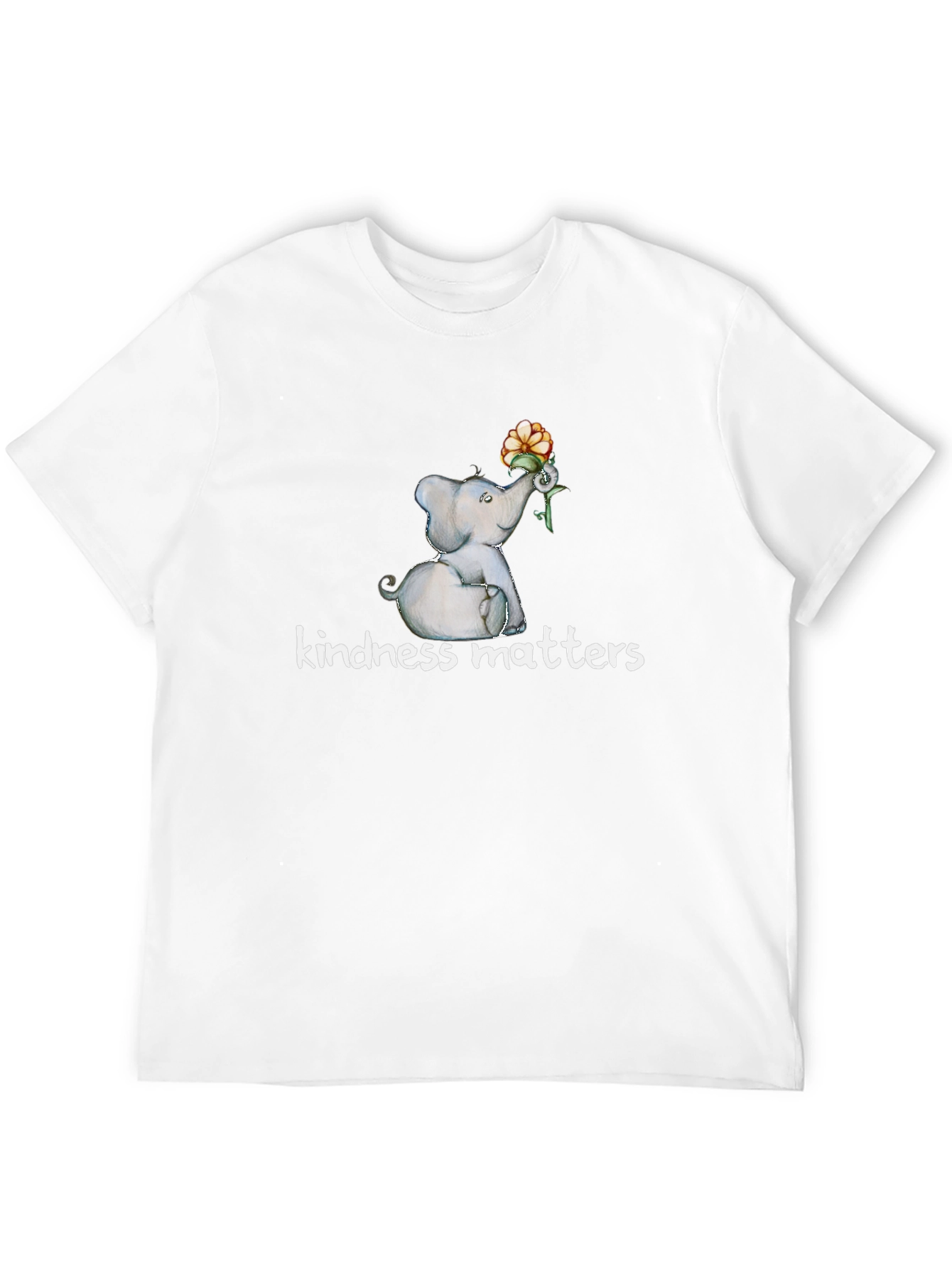 Kindness Matters Elephant Graphic Tee