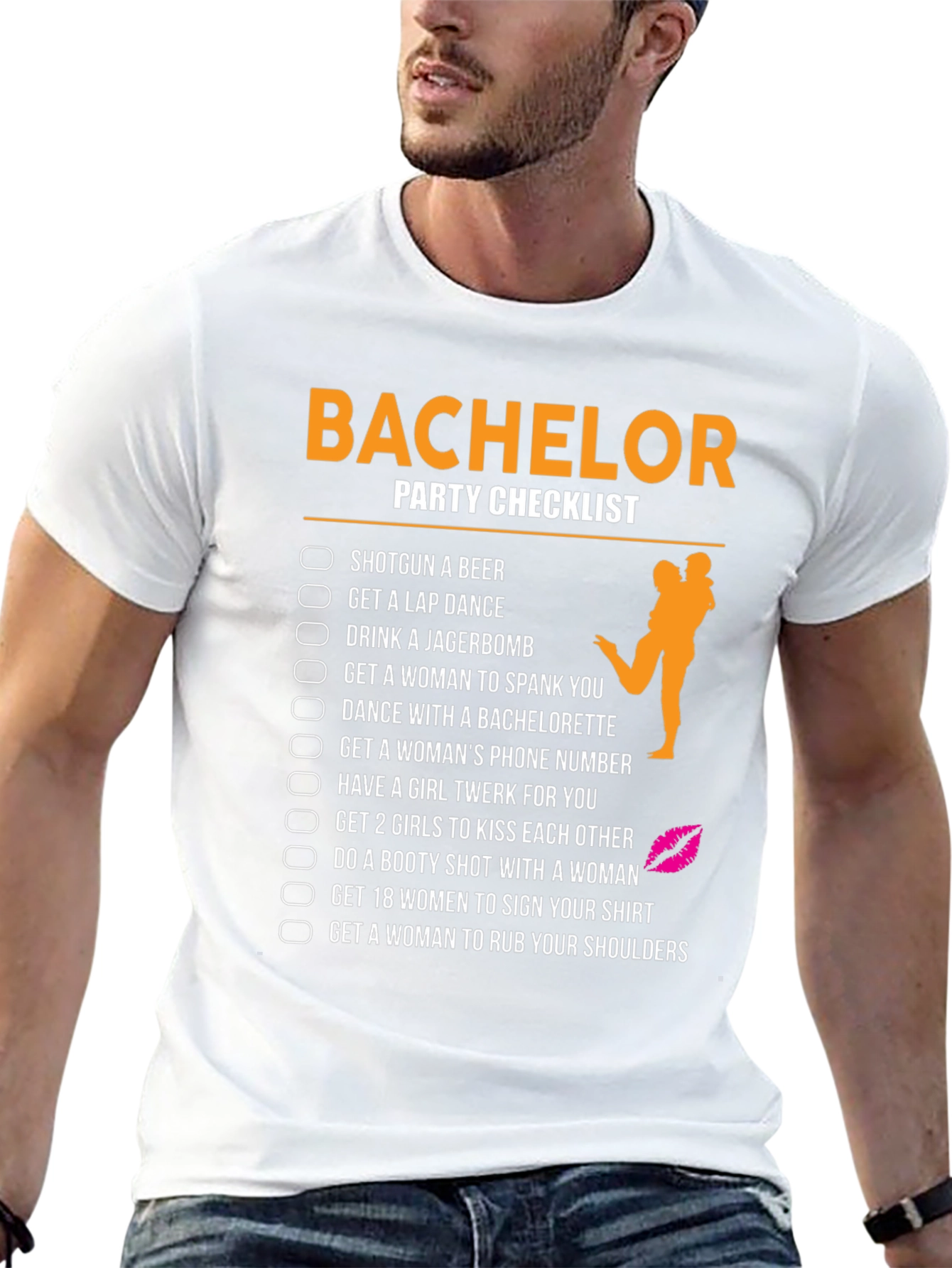 Bachelor Party Checklist T-Shirt