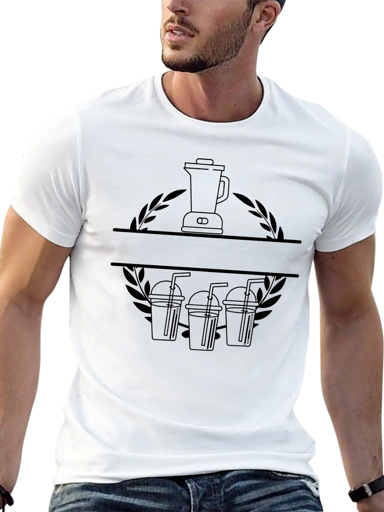 Blender & Smoothie Tee - Trendy Graphic T-Shirt