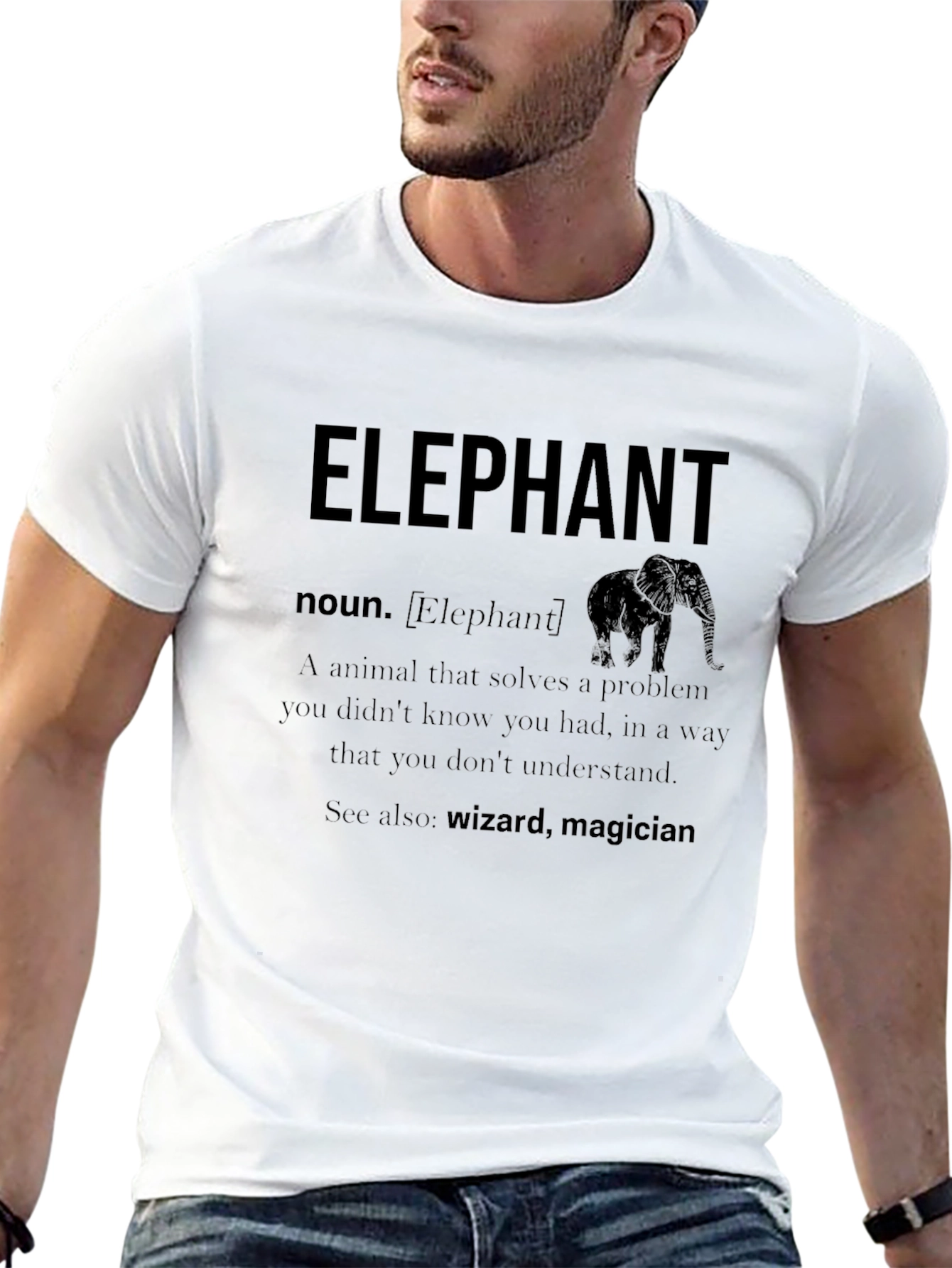 Elephant Definition T-Shirt