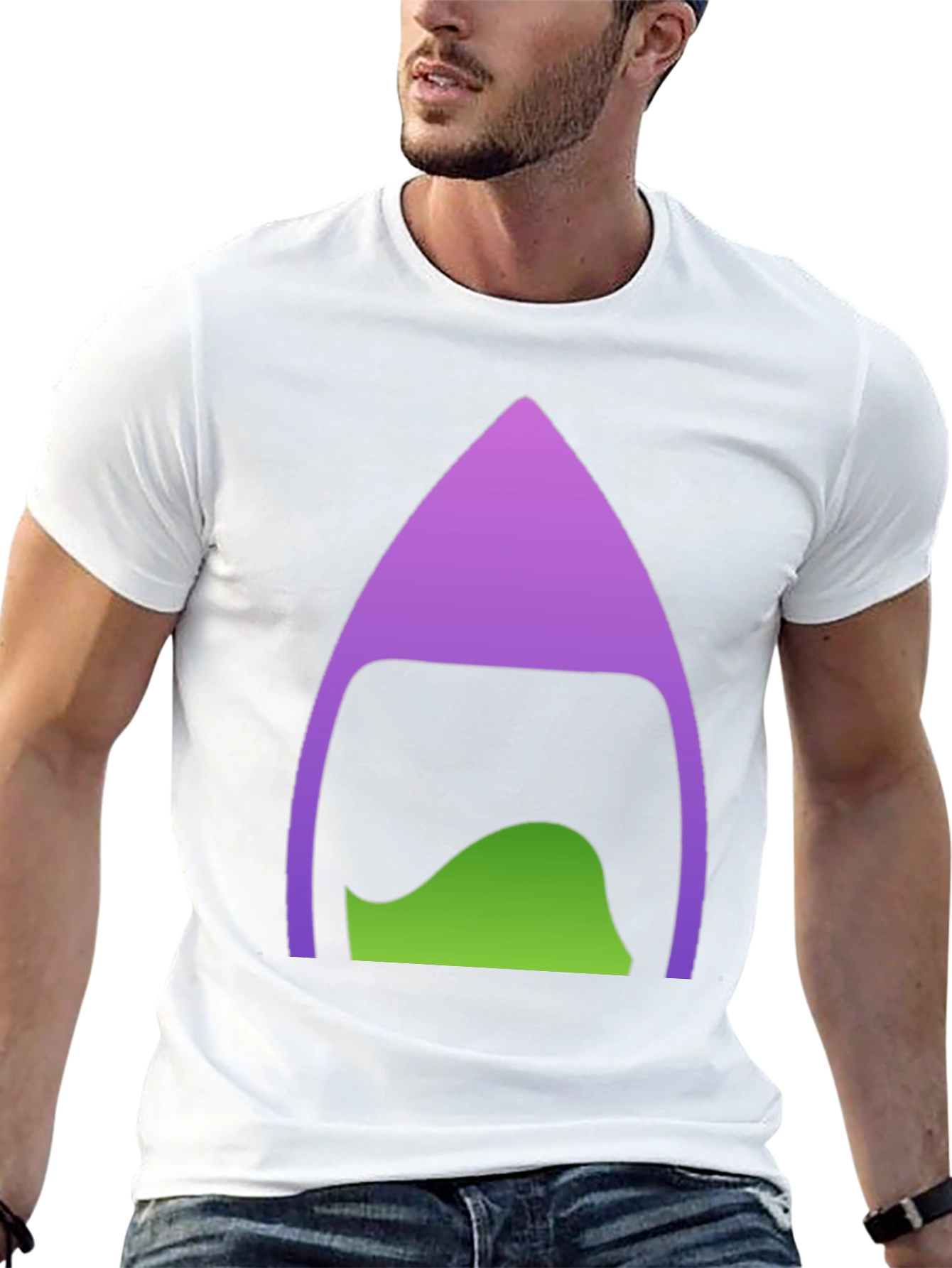 Abstract Graphic Print T-Shirt