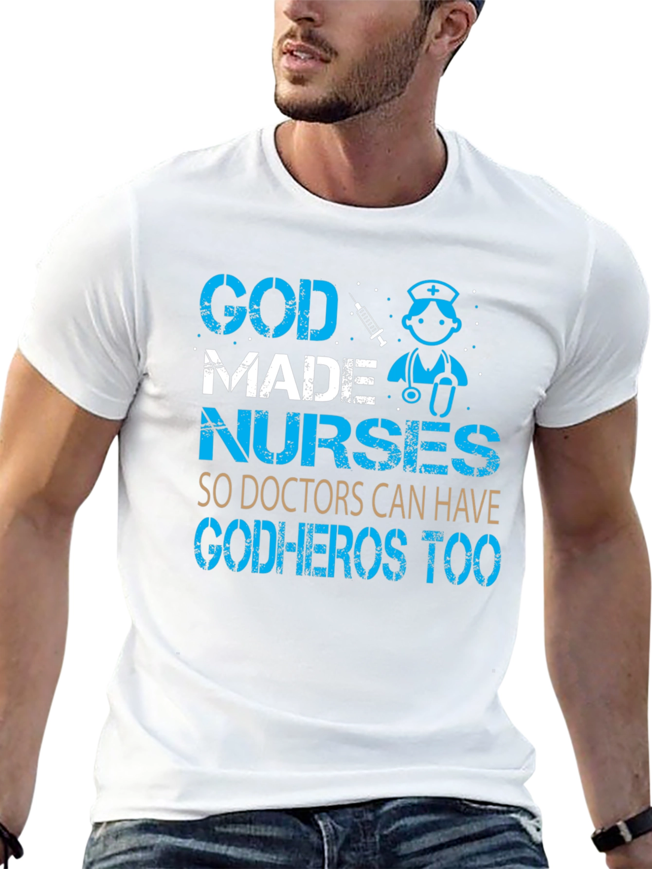 God Made Nurses T-Shirt