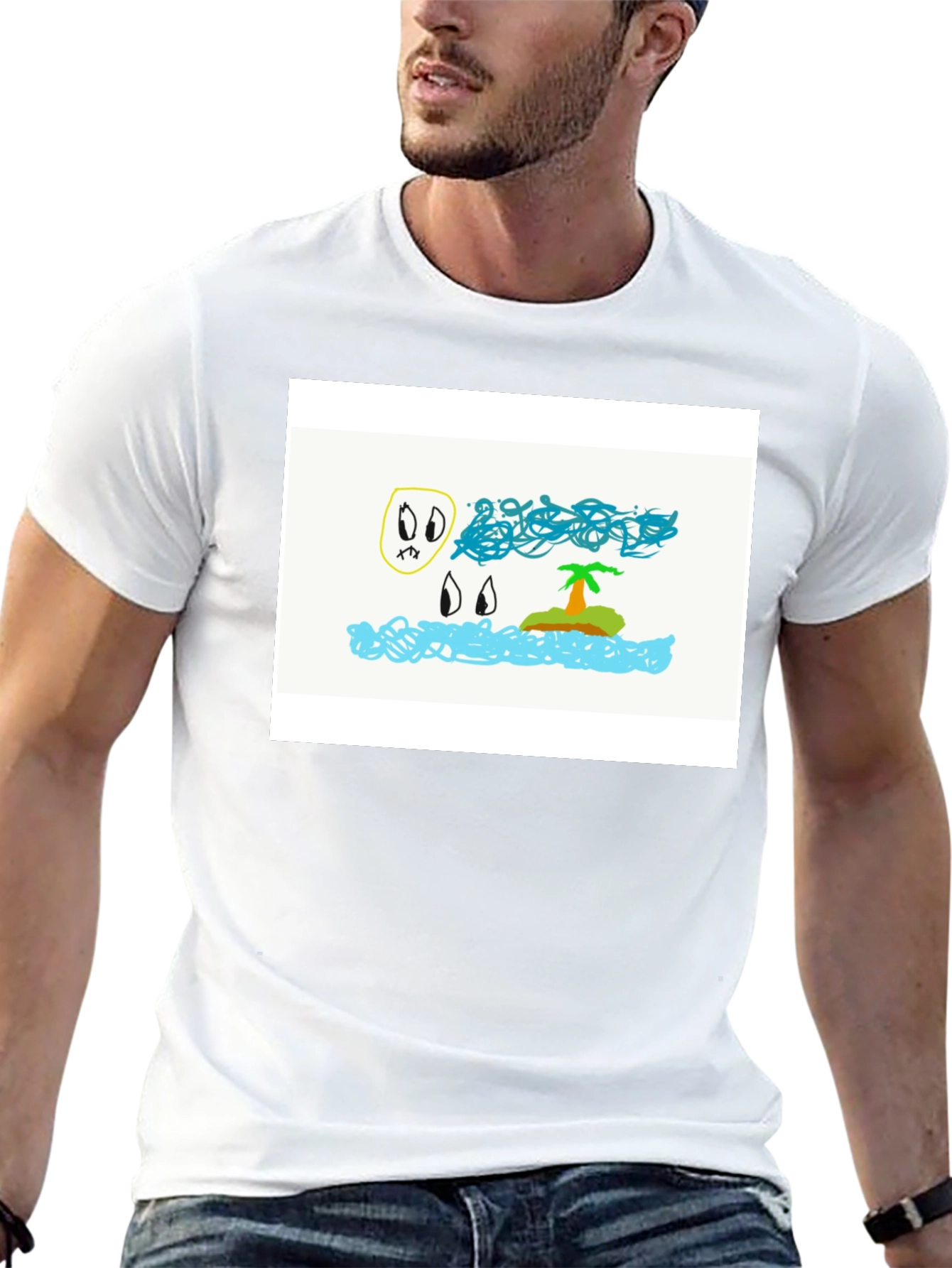 Unique Graphic Print T-Shirt