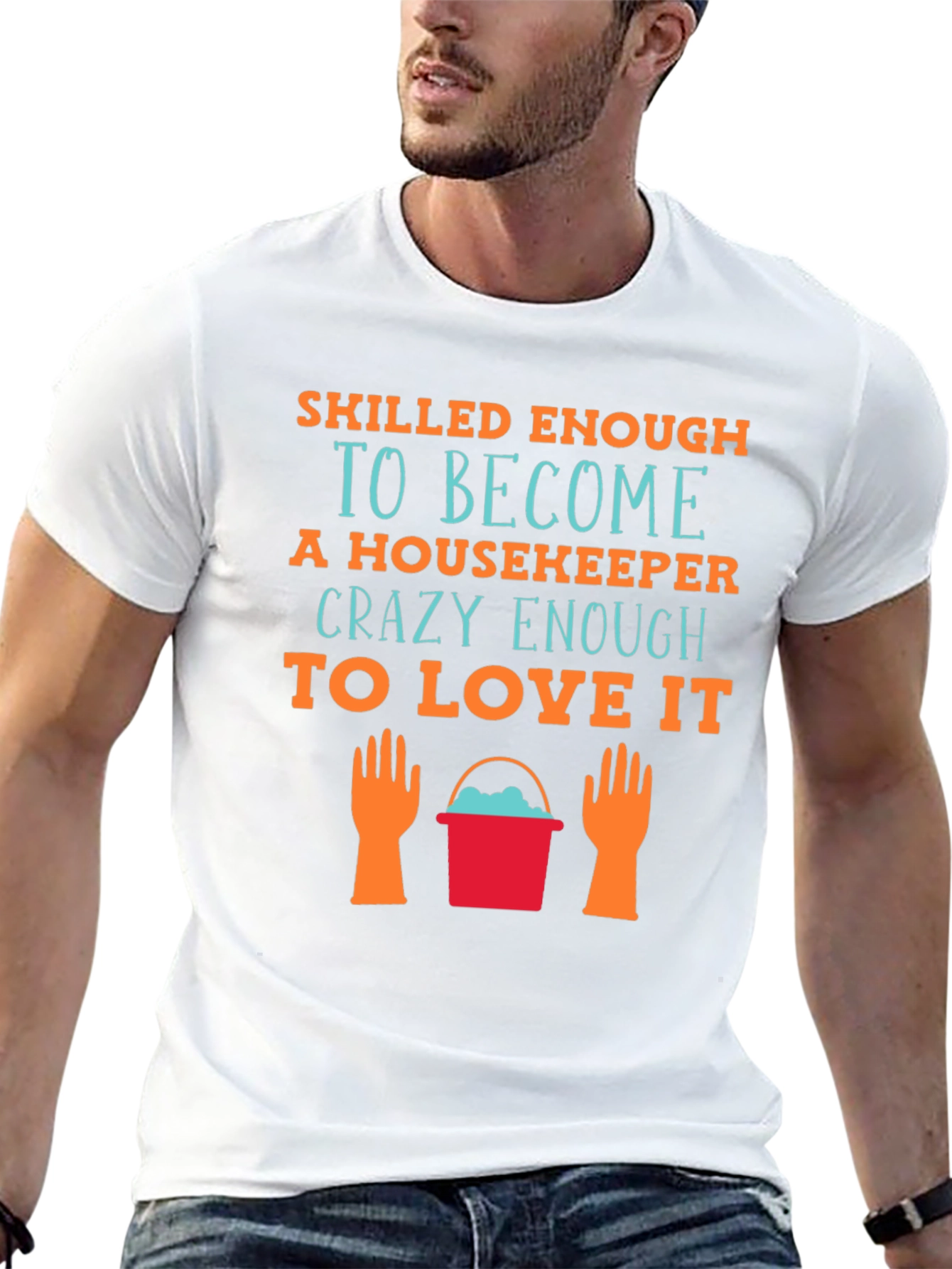 Housekeeper Love T-Shirt - Cleaning Crew Apparel