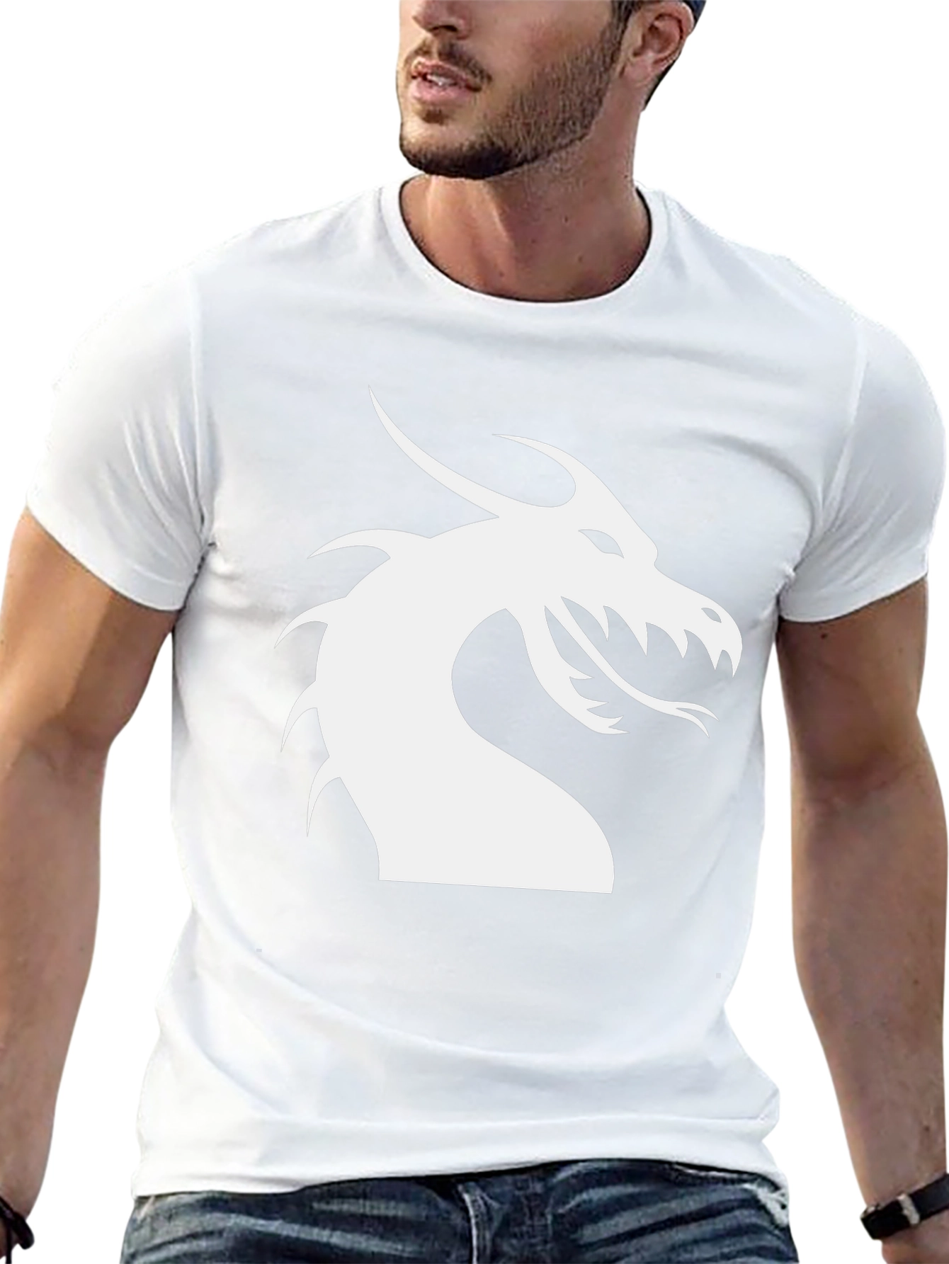 Dragon Graphic Tee - Black