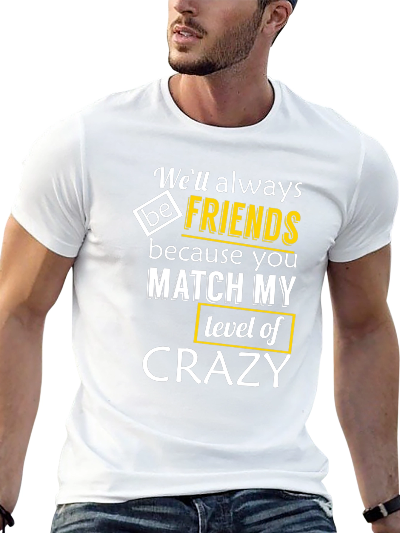 Funny Crazy Friends T-Shirt