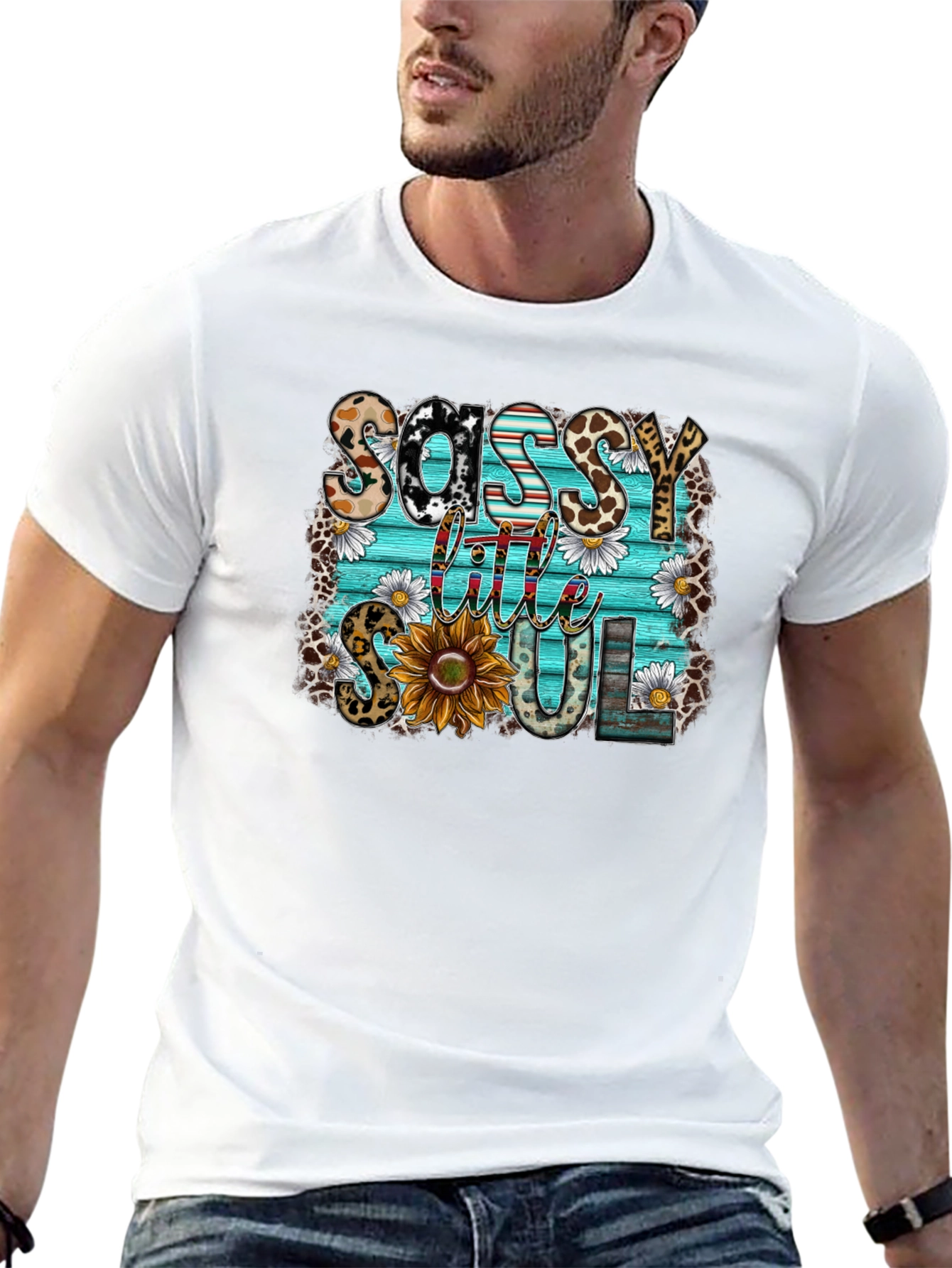 Sassy Little Soul Graphic Tee - Unisex Black T-Shirt