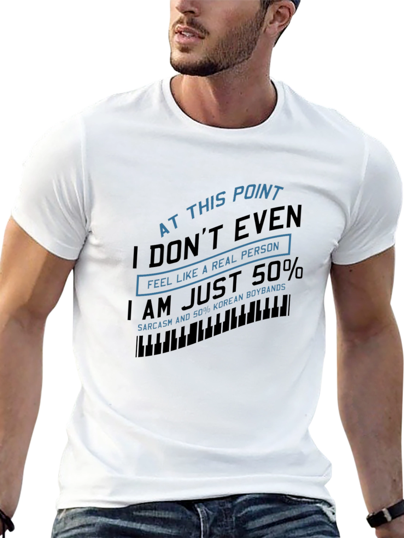 Sarcastic Korean Boyband Humor Tee
