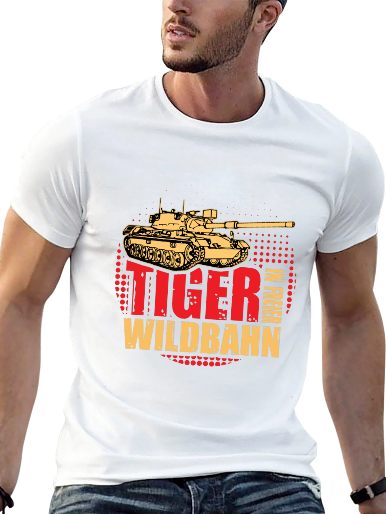 Tiger Tank Wildbahn Graphic Tee - Black