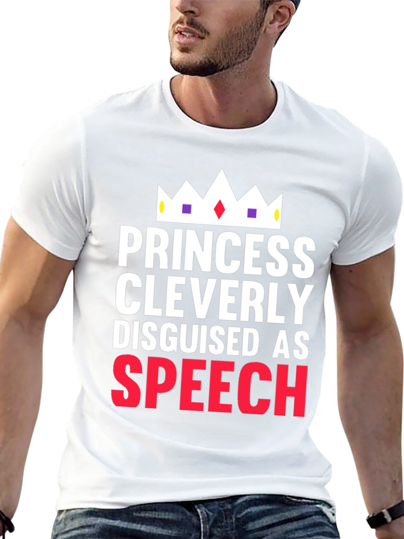 Princess Cleverly Disguised as Speech T-Shirt