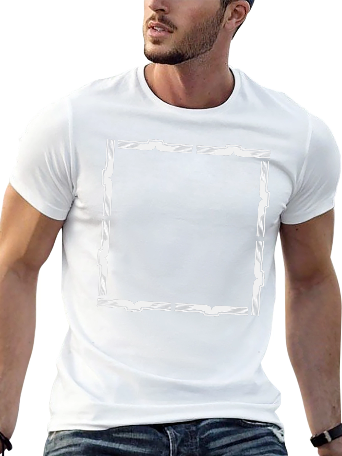Framed Graphic Tee - Bold Style
