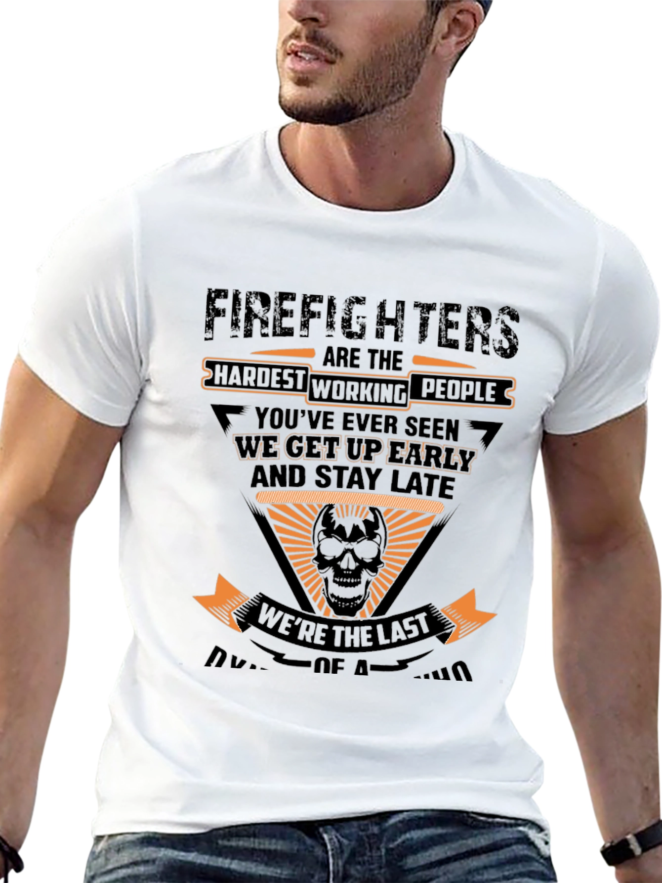 Firefighter Graphic T-Shirt