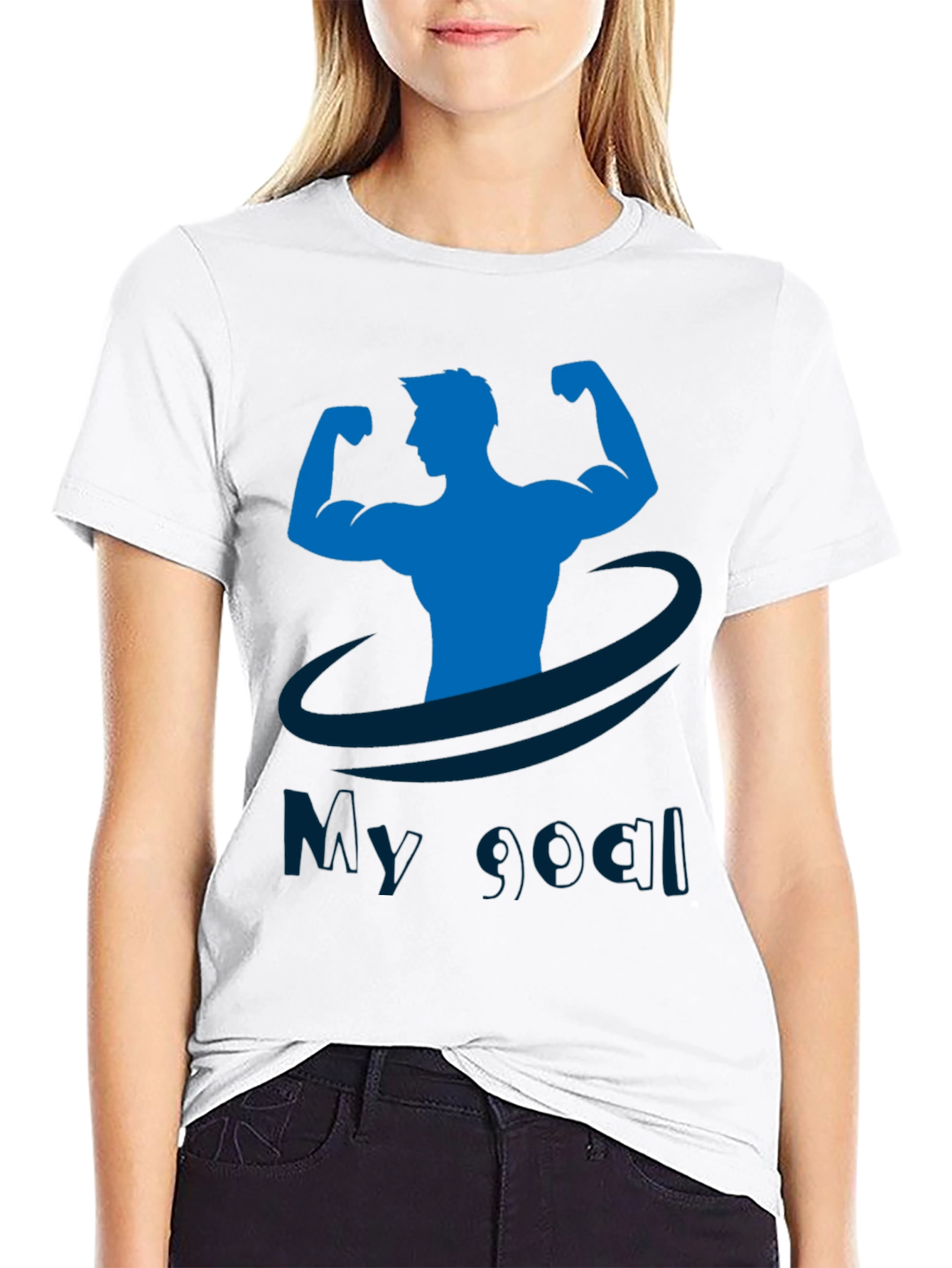 My Goal Gym Graphic Tee - Flex Your Fitness