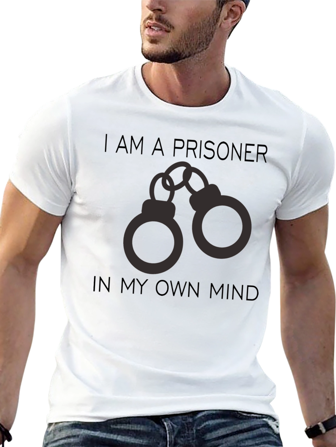 Prisoner of My Own Mind Graphic Tee - Black